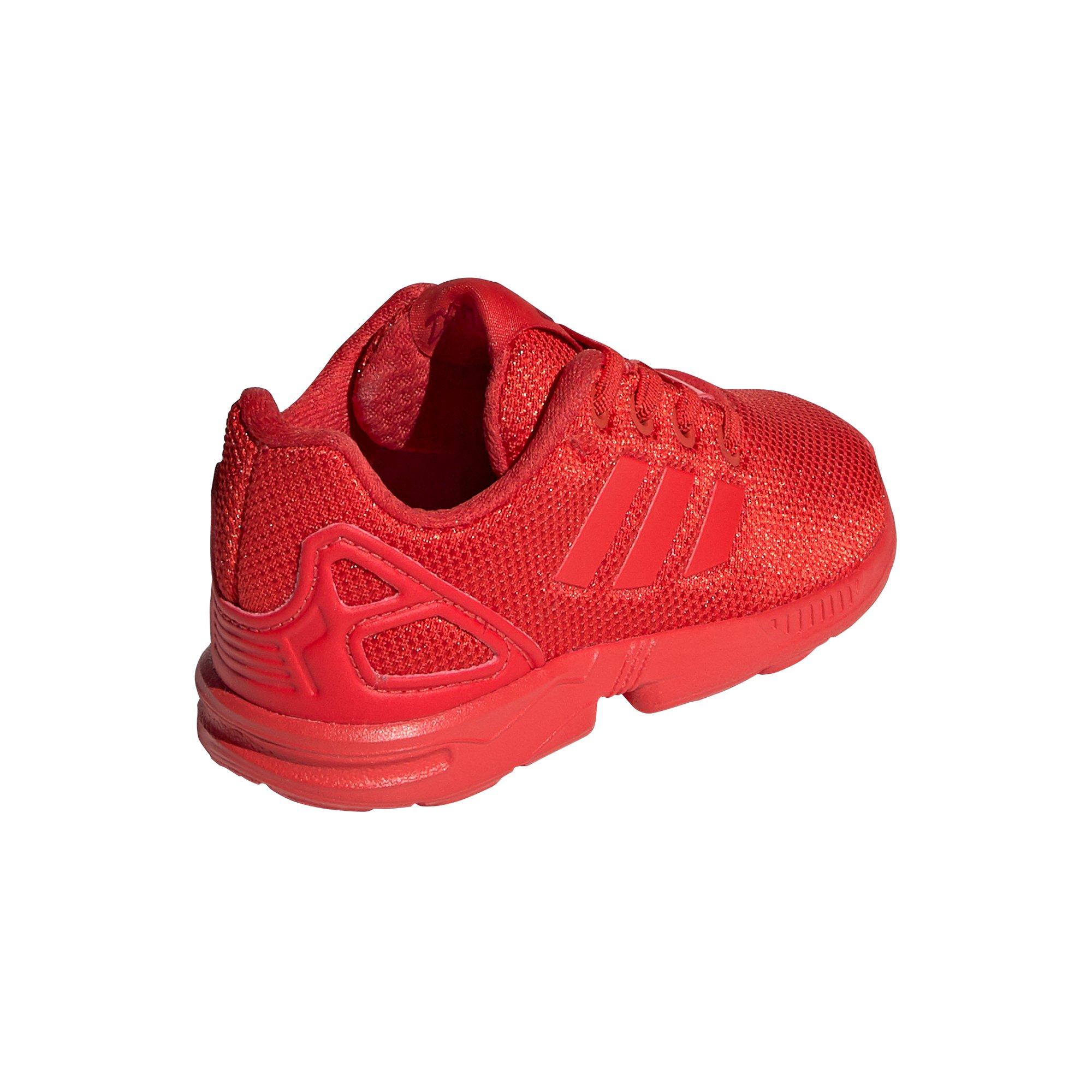 adidas red zx flux