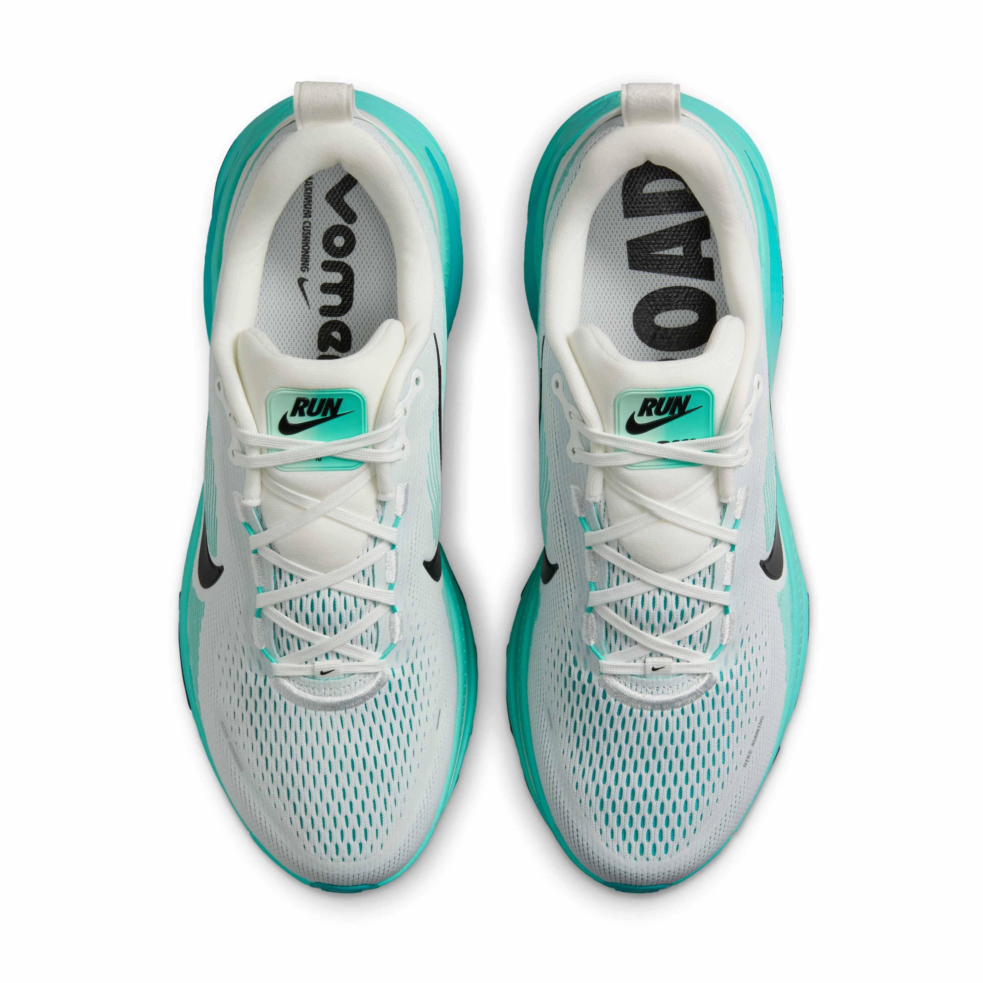 Nike Vomero 18 "Summit White/Dusty Cactus/Geode Teal/Black" Men's Running Shoe - WHITE/DUSTY/TEAL/BLACK Thumbnail View 4