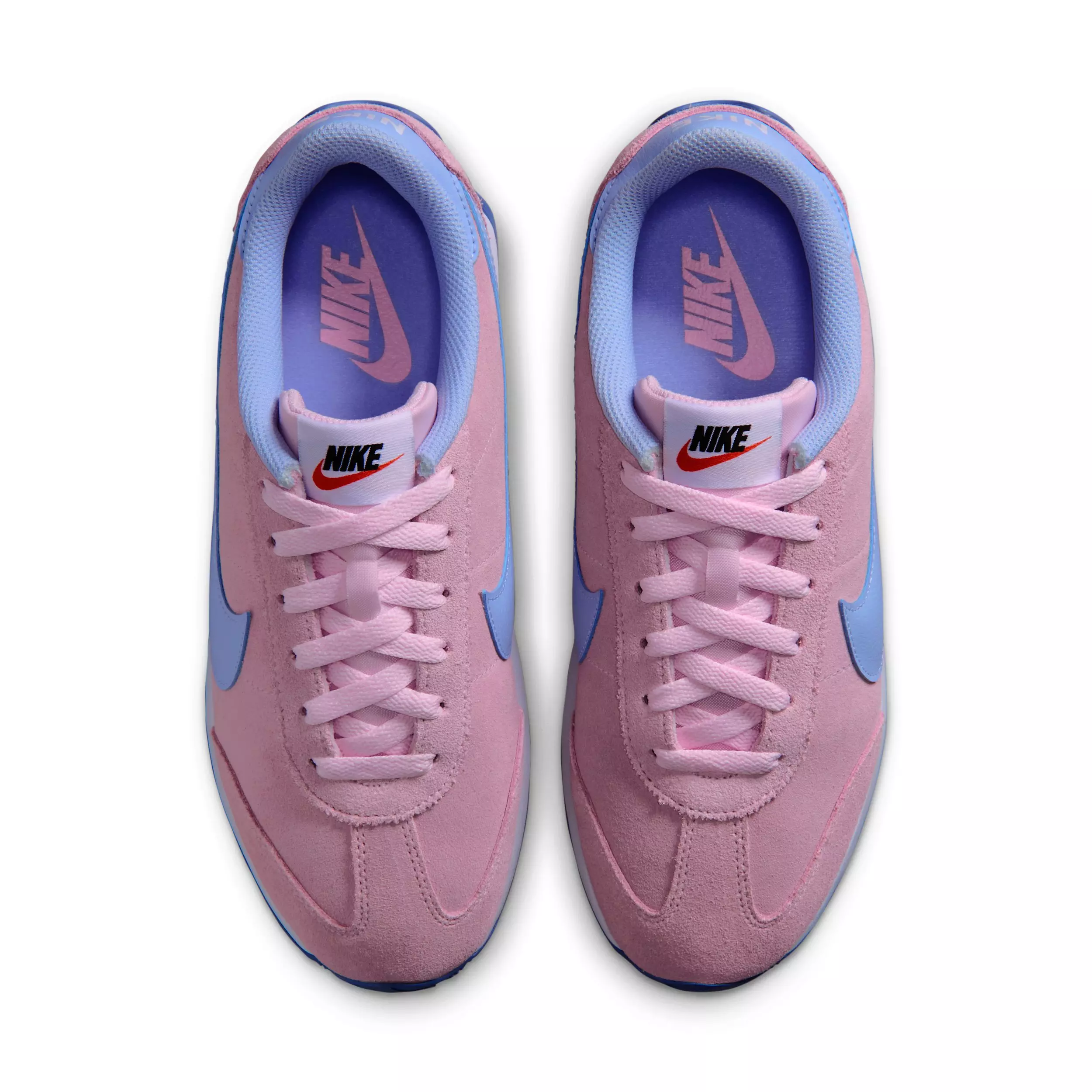 Nike Pacific Suede "Pink Foam/Work Blue/White/Hydrogen Blue" Women's Shoe - PINK/BLUE/WHITE/BLUE