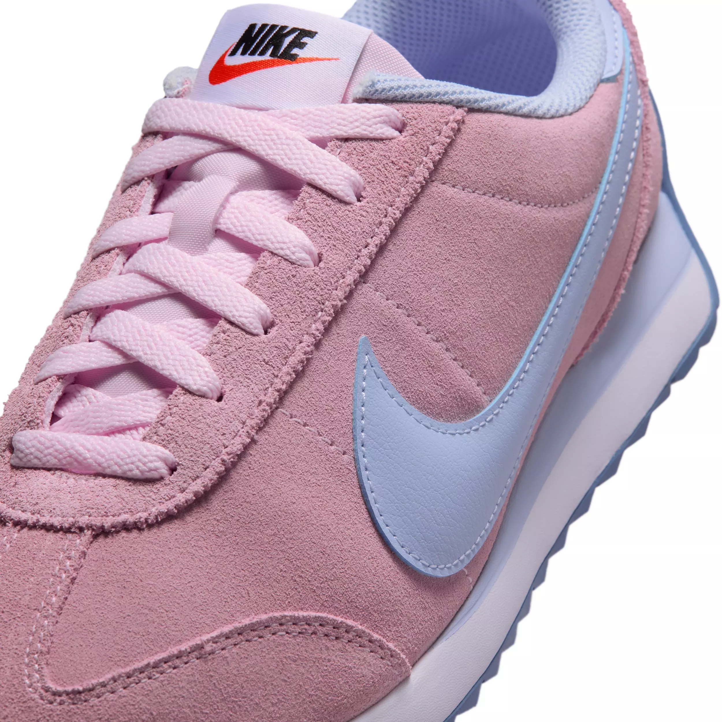Nike Pacific Suede "Pink Foam/Work Blue/White/Hydrogen Blue" Women's Shoe - PINK/BLUE/WHITE/BLUE