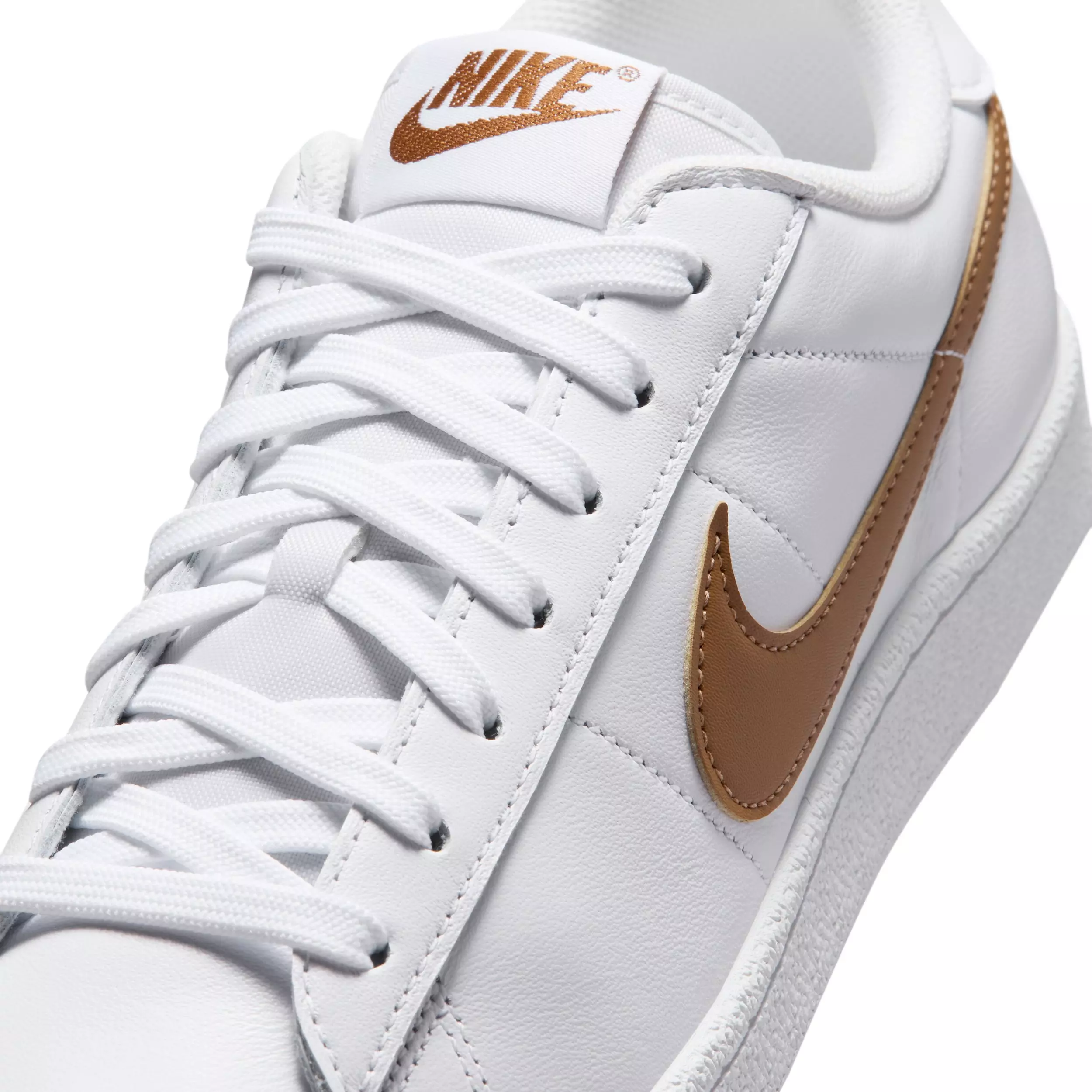 Nike Tennis Classic "White/White/Light British Tan" Women's Shoe - WHITE/WHITE/LT TAN
