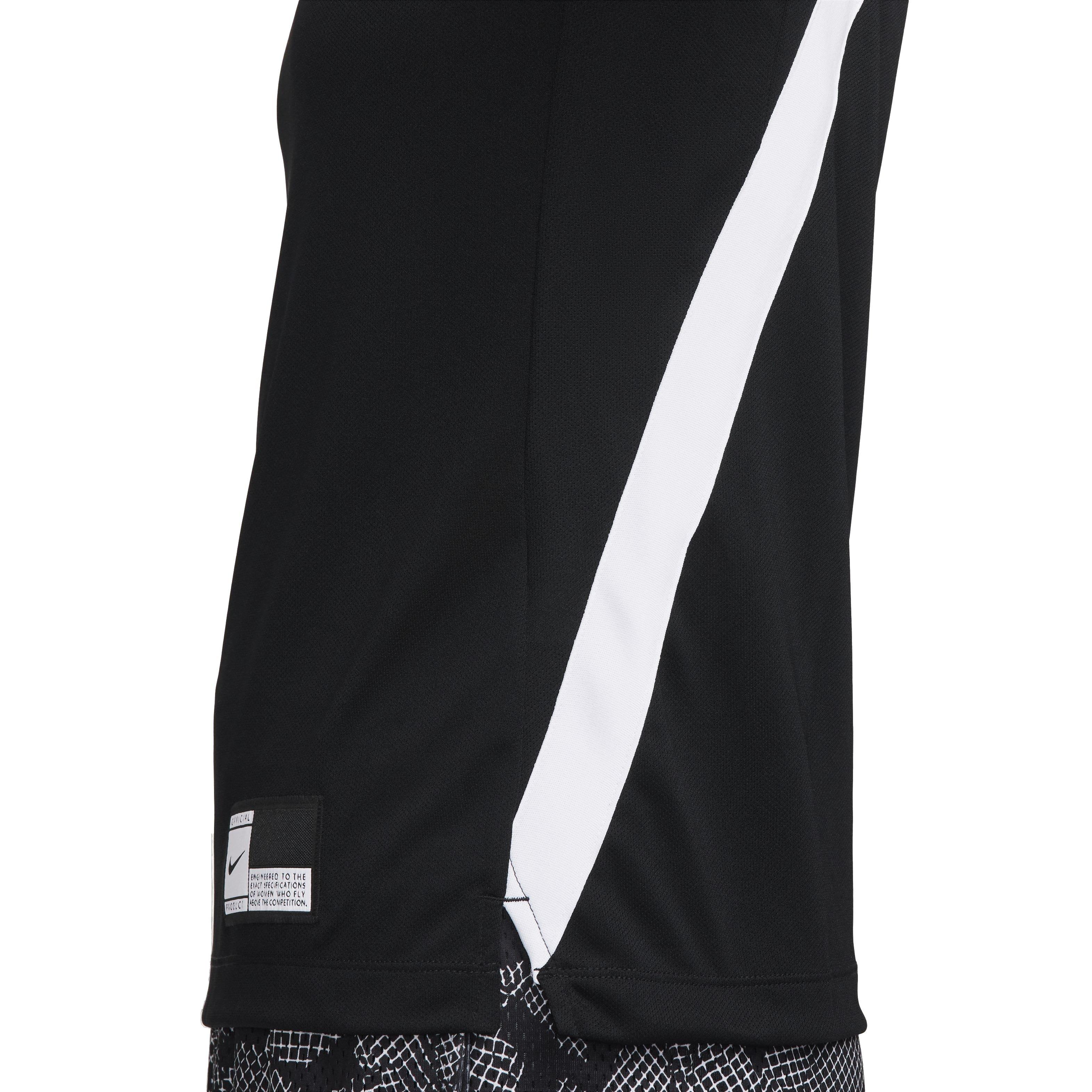 Nike Women's Dri-FIT Long Sleeve Warm-Up Basketball Top - BLACK Thumbnail View 5
