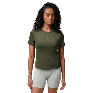 Jordan Women's Sports Essentials Dri-FIT Short-Sleeve Top -Green