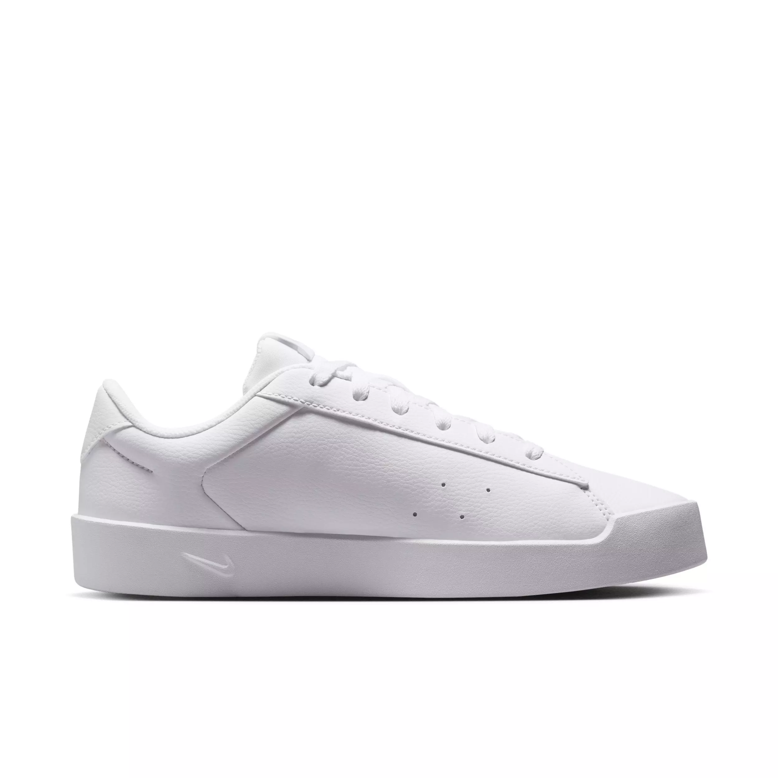 Nike Court Heritage SL "White/White/Bleached Lilac" Women's Shoe - WHITE/WHITE/LILAC