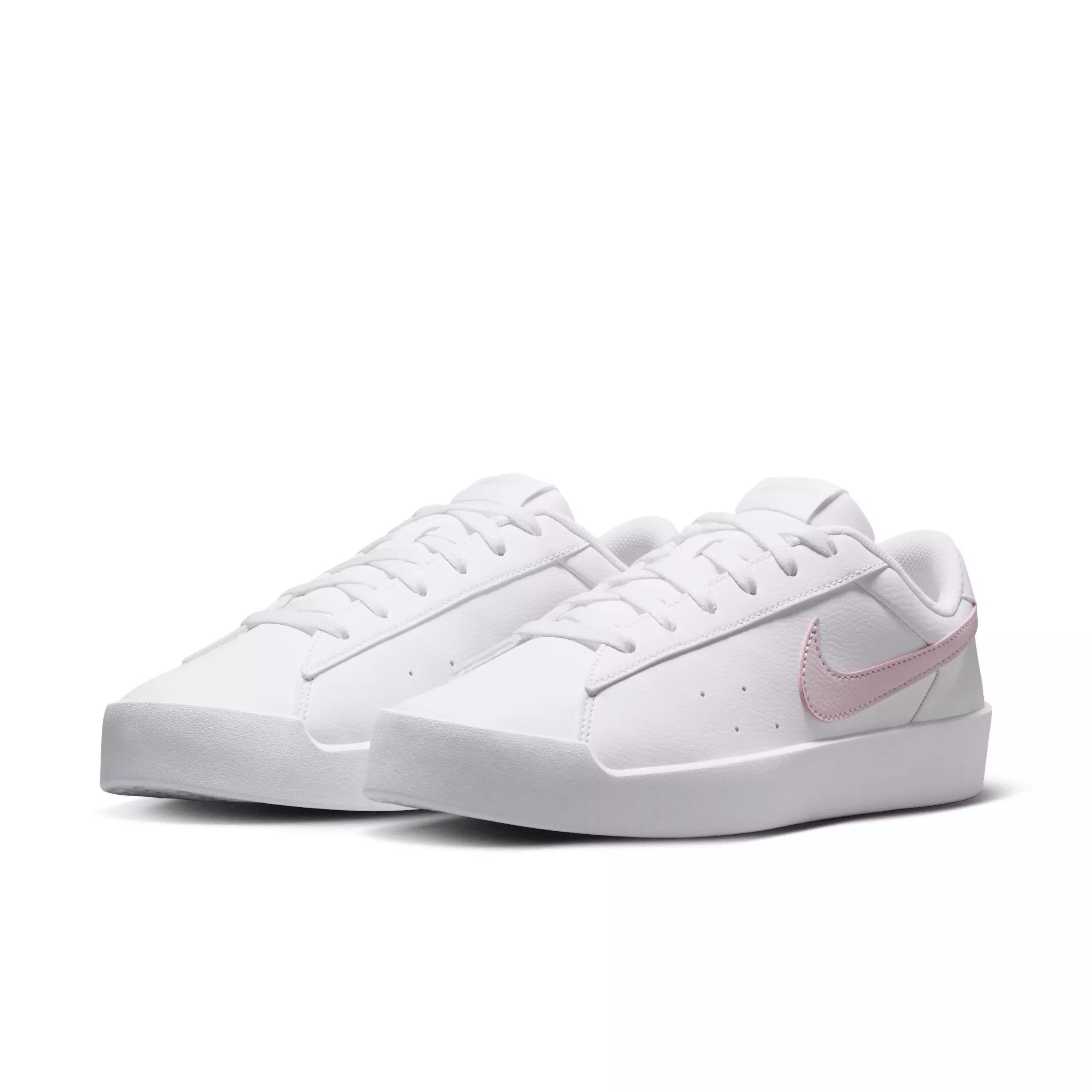 Nike Court Heritage SL "White/White/Bleached Lilac" Women's Shoe - WHITE/WHITE/LILAC