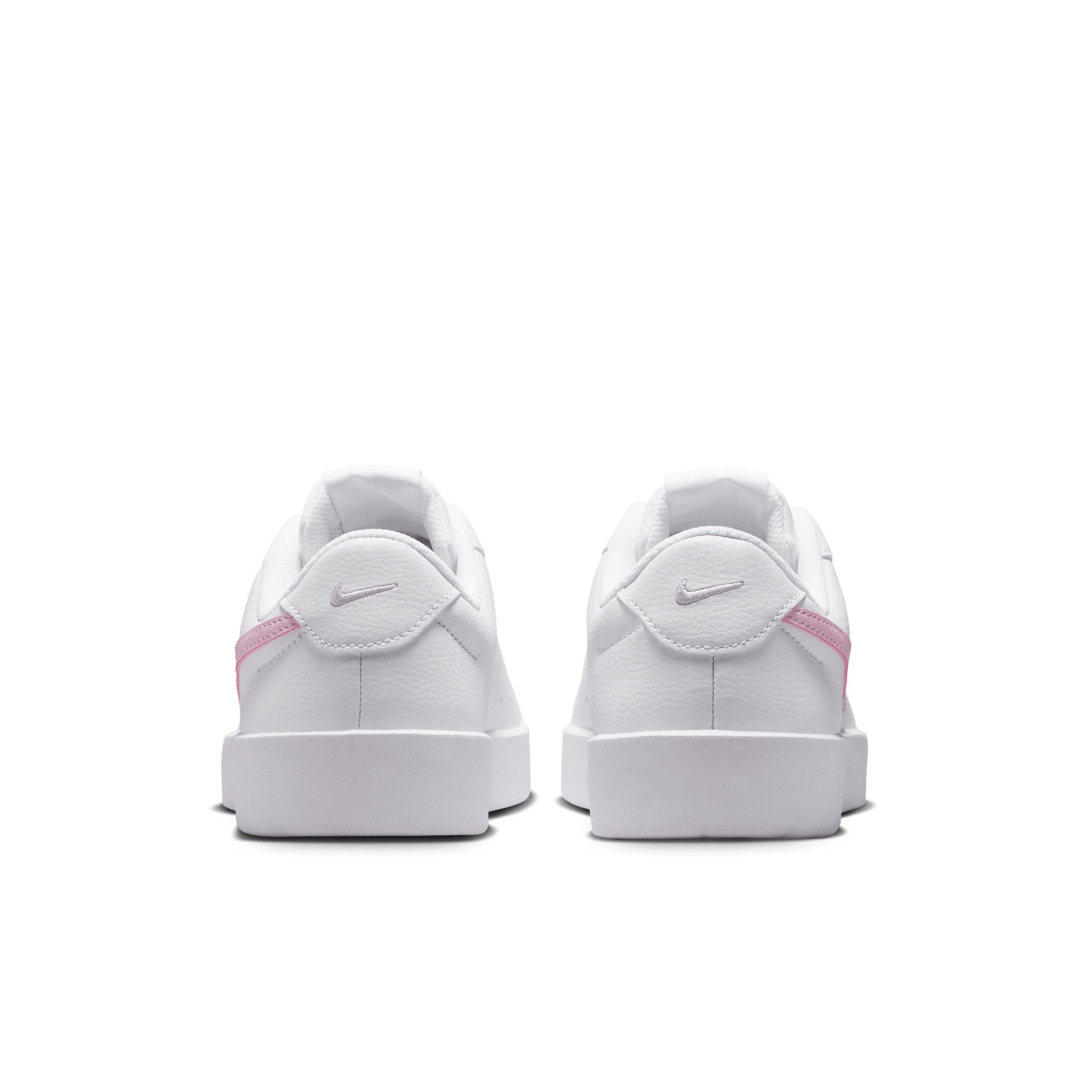 Nike Court Heritage SL "White/White/Bleached Lilac" Women's Shoe - WHITE/WHITE/LILAC