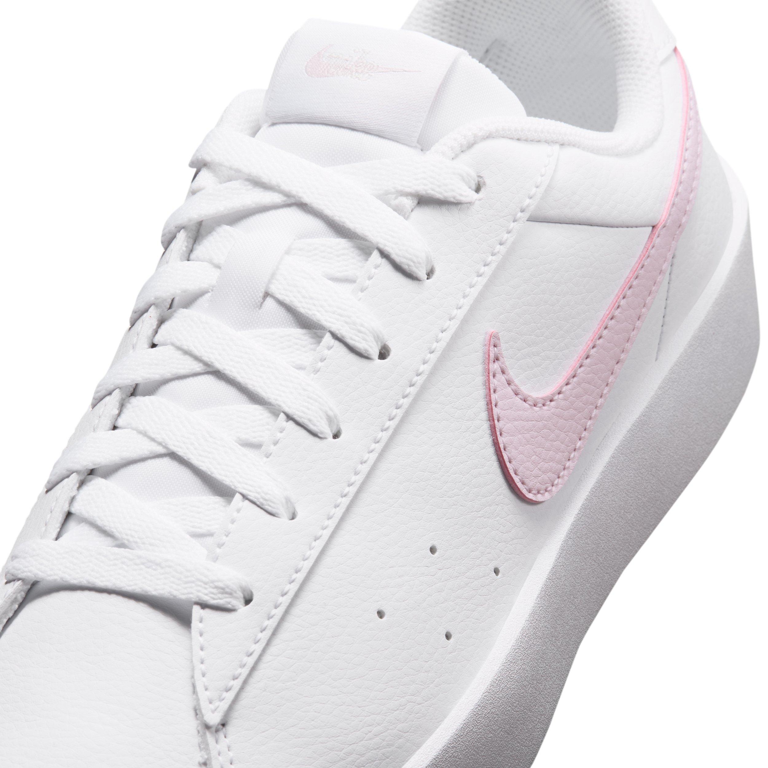 Nike Court Heritage SL "White/White/Bleached Lilac" Women's Shoe - WHITE/WHITE/LILAC
