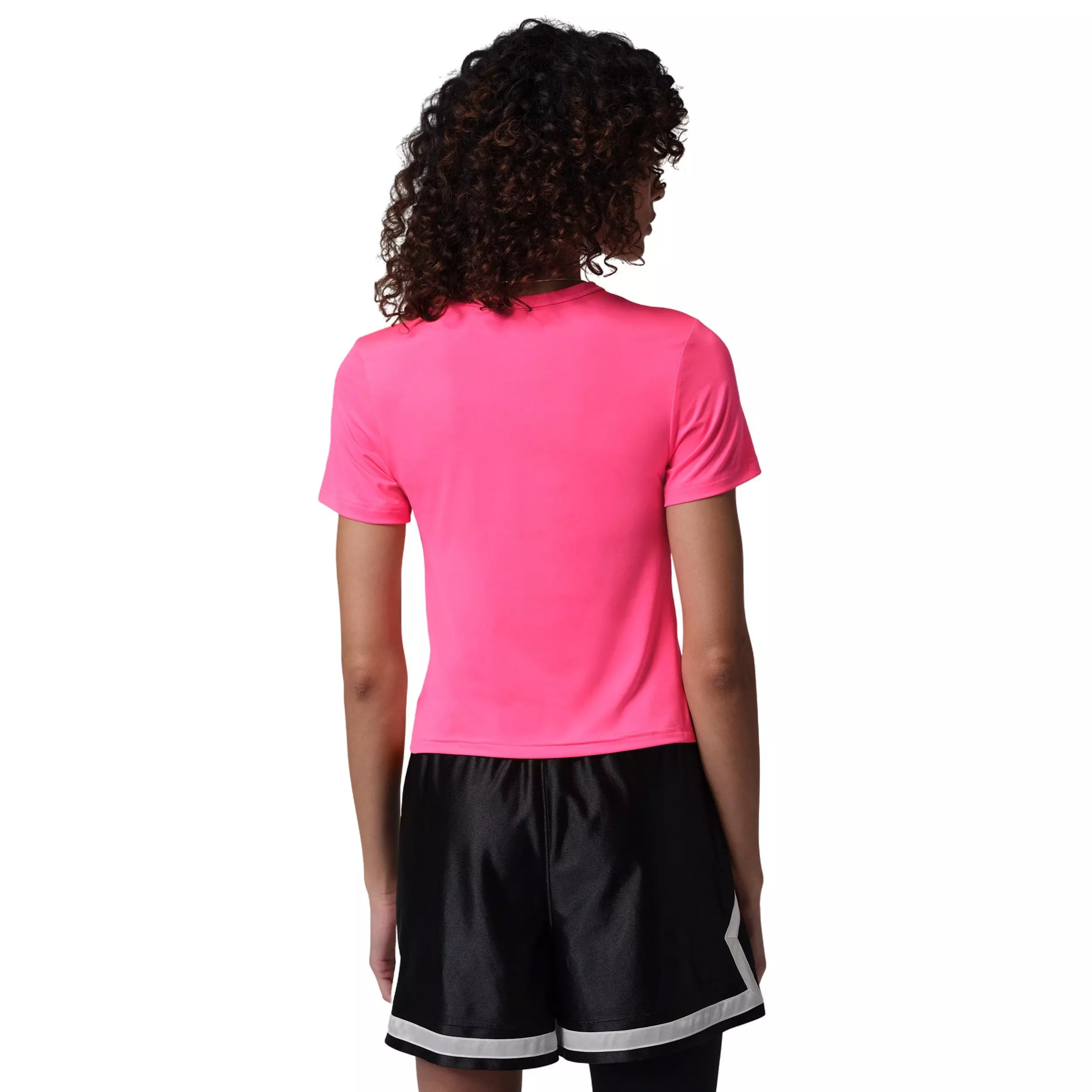 Jordan Women's Sports Essentials Dri-FIT Short-Sleeve Top - Pink - PINK