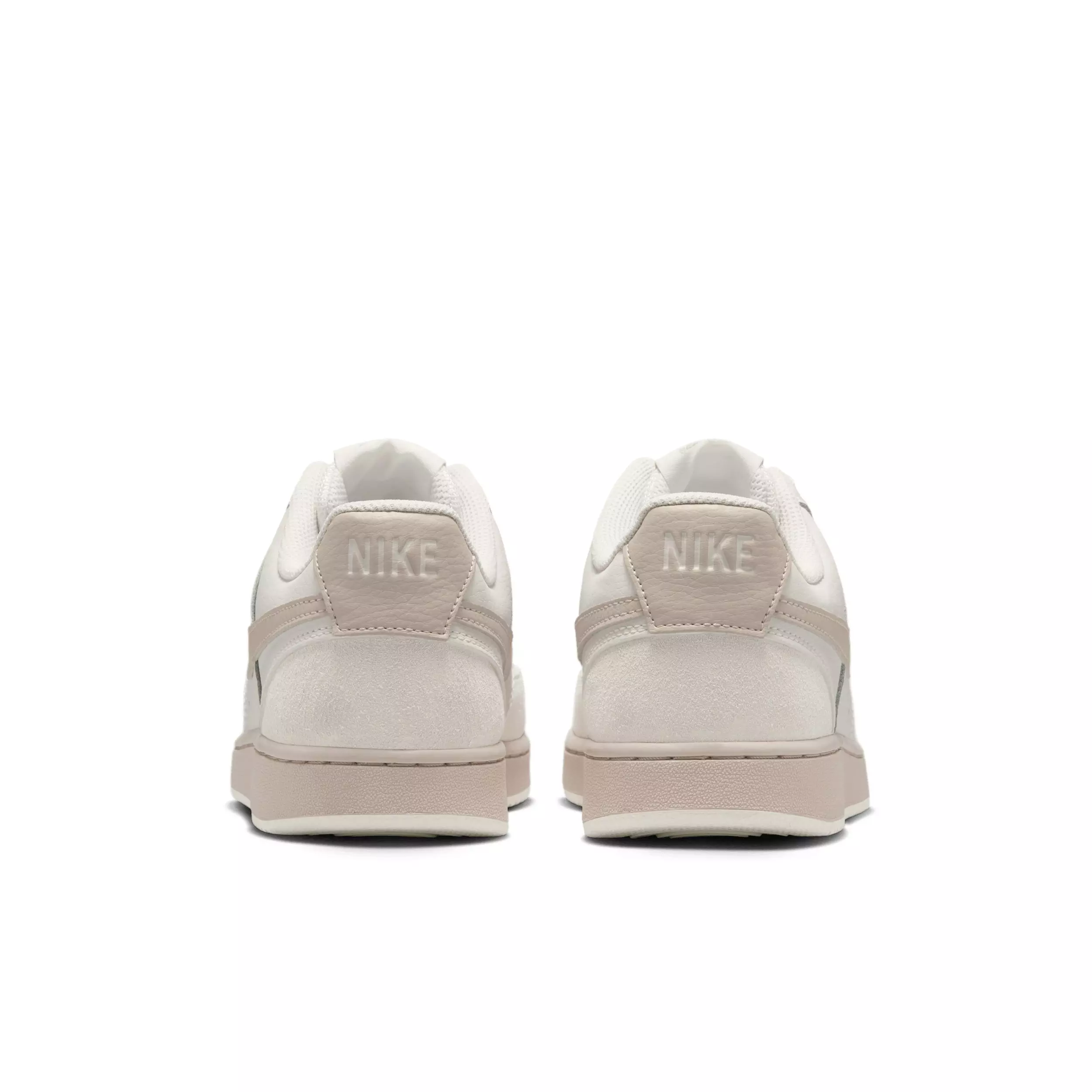 Nike Court Vision Low Suede "Phantom/Cream II" Women's Shoe - PHANTOM/CREAM