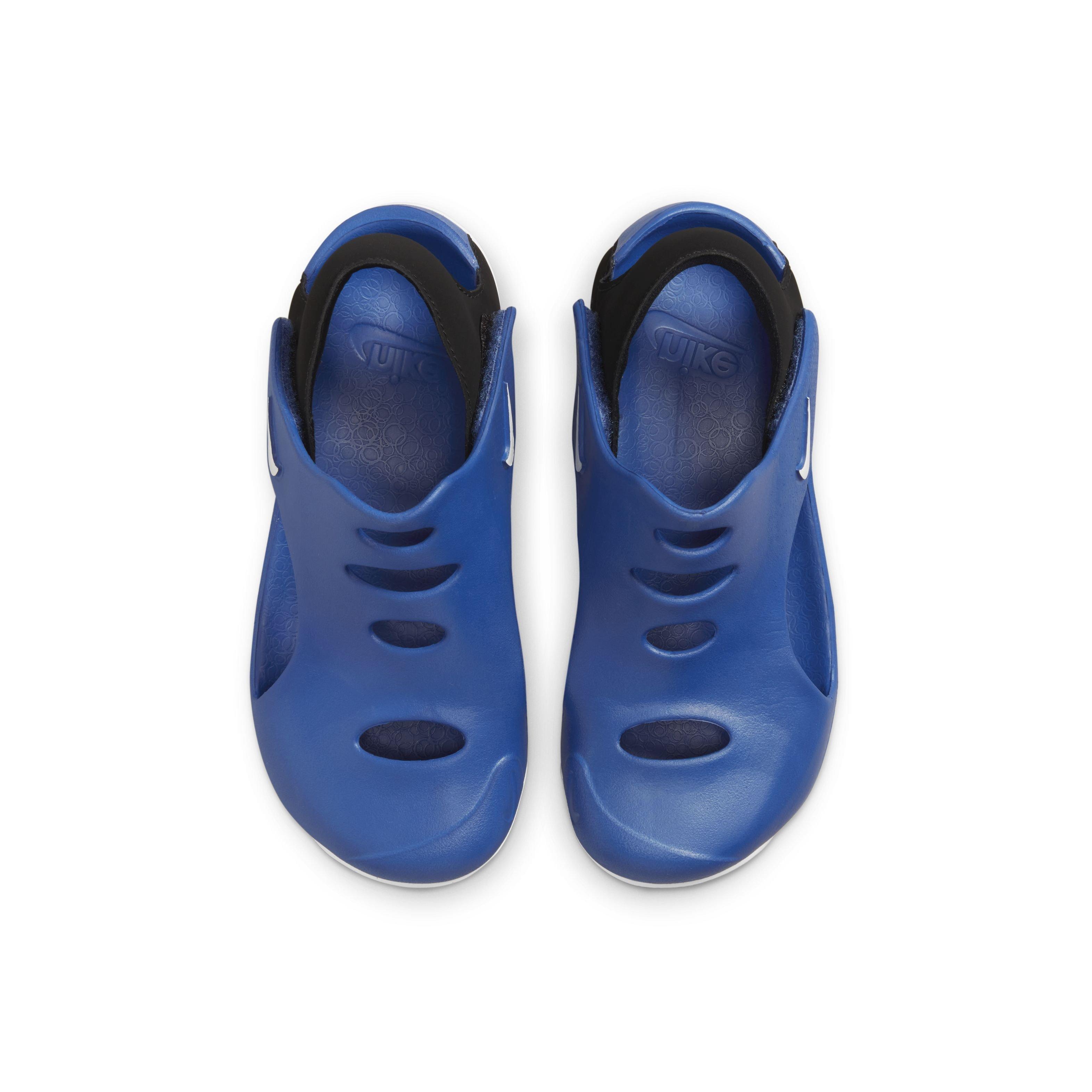 Nike Sunray Protect 3 "Game Royal/White/Black" Preschool Boys' Sandal - BLUE Thumbnail View 4
