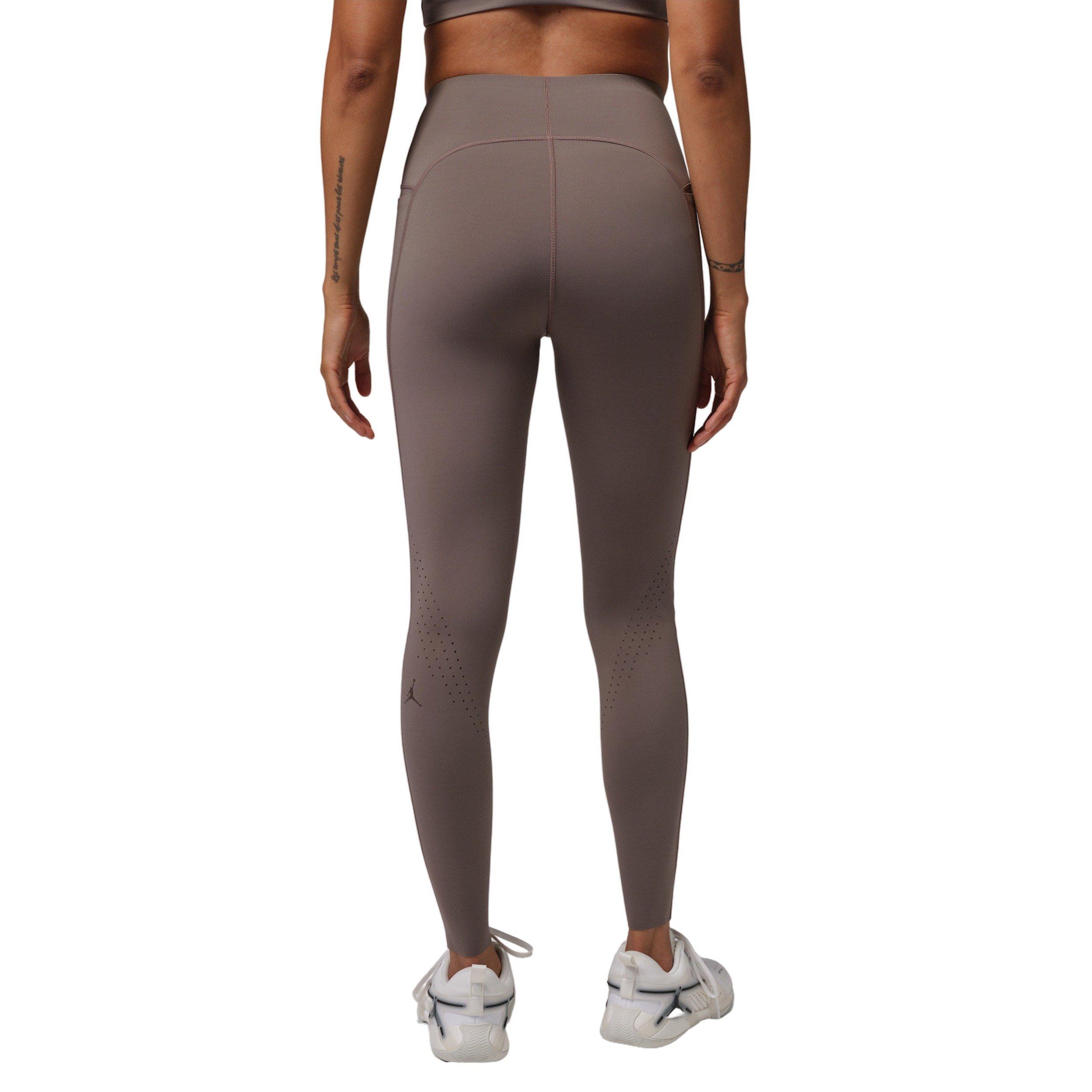 Jordan Women's Sport Flightweight High-Waisted Leggings - Grey - GREY Thumbnail View 2