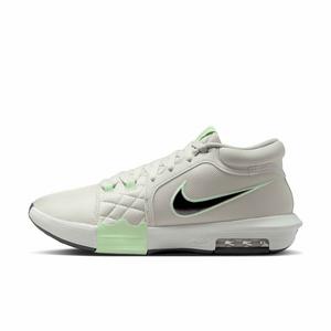 Nike LeBron Witness VIII "Light Bone/Vapor Green/Swan/Anthracite" Men's Basketball Shoe