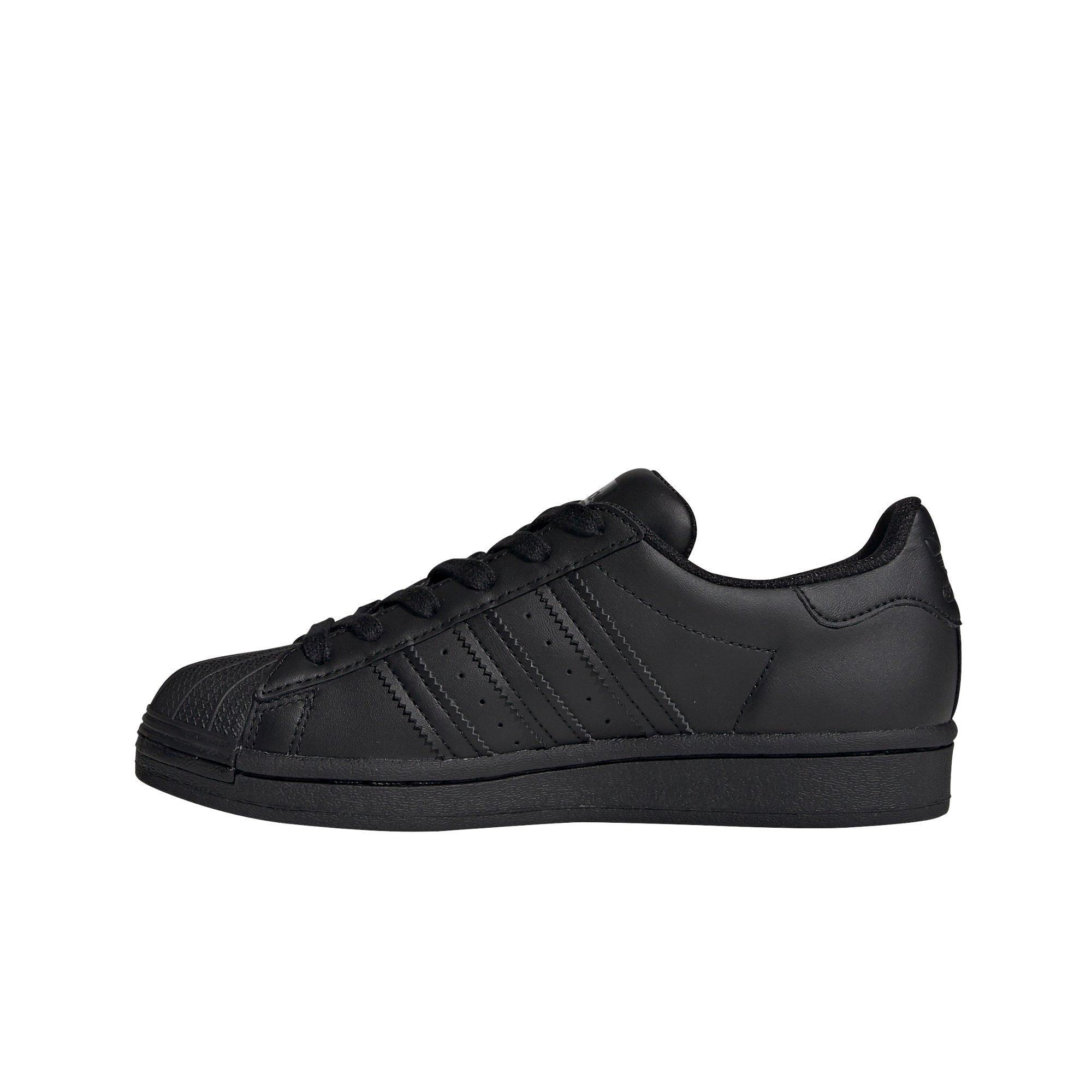 adidas Superstar "Core Black" Grade School Kids' Shoe - BLACK Thumbnail View 2