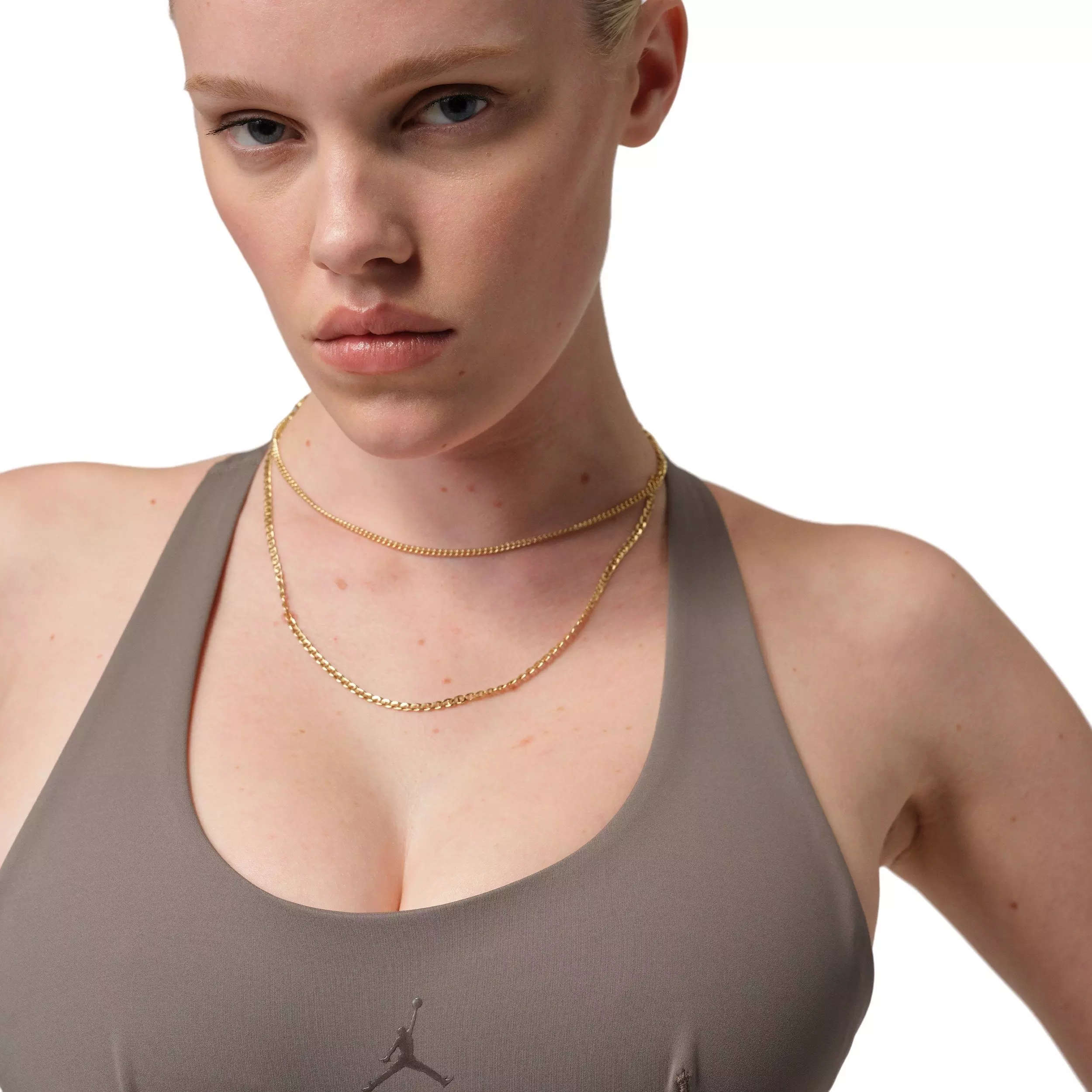 Jordan Women's Sport Flightweight Jumpsuit -Grey - GREY