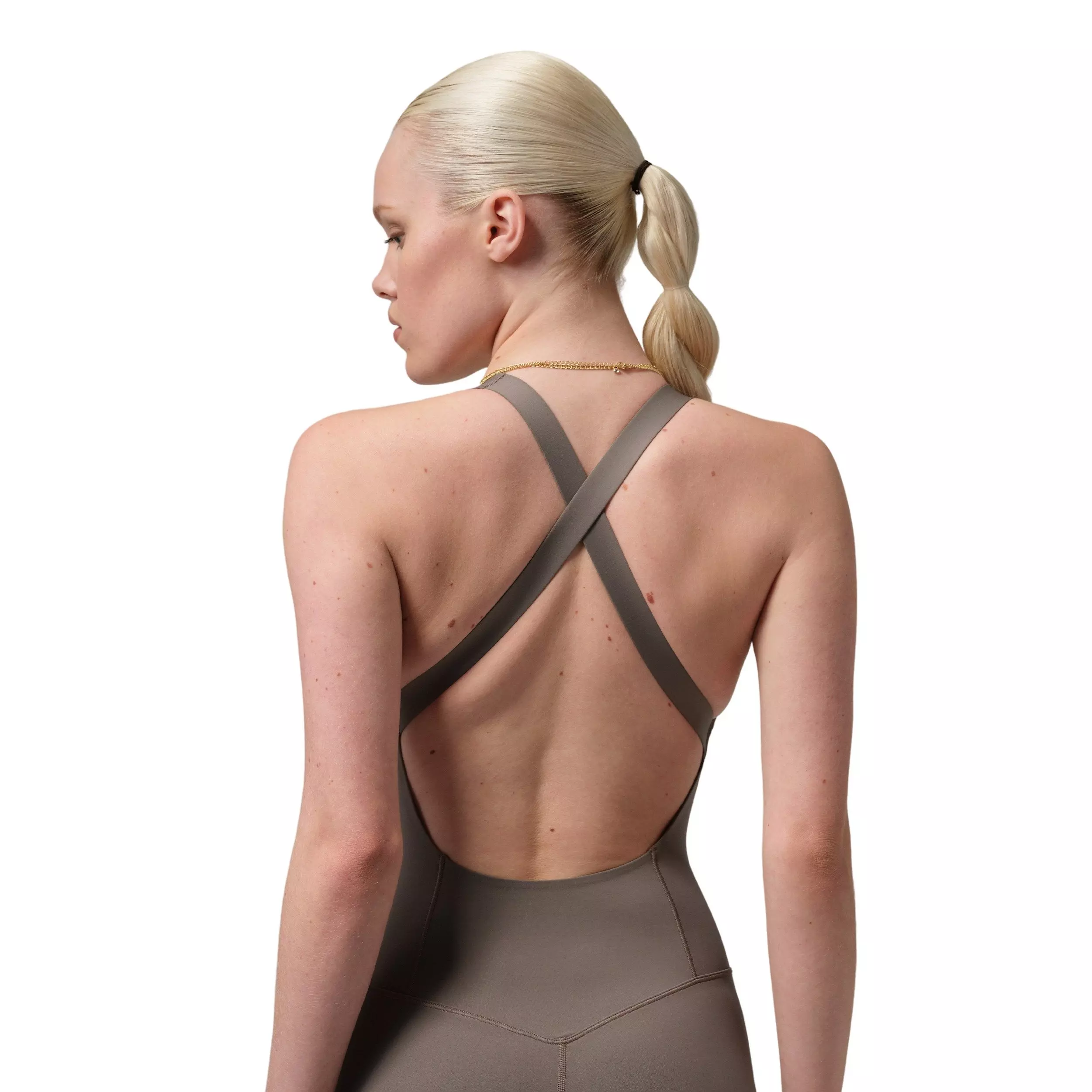 Jordan Women's Sport Flightweight Jumpsuit -Grey - GREY