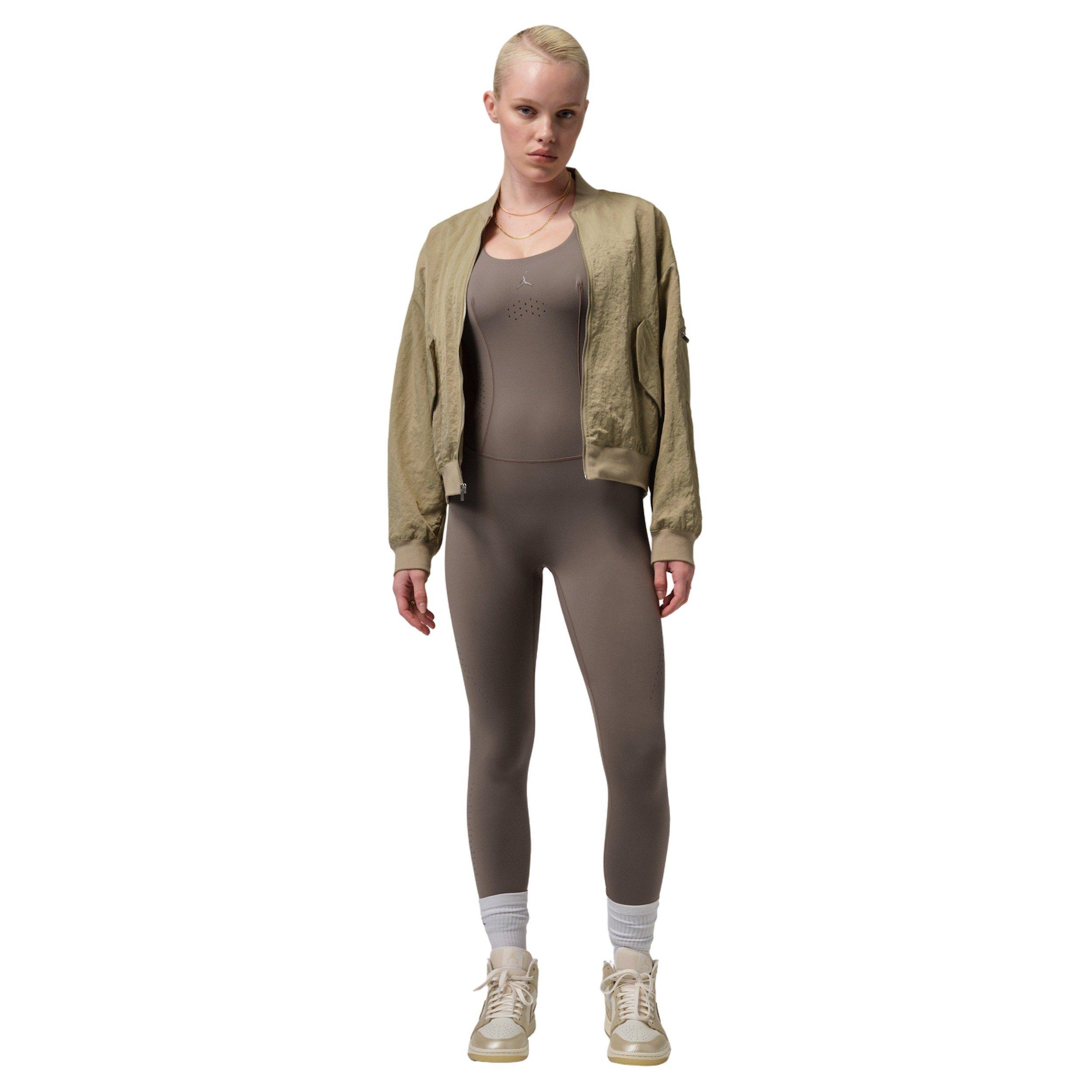 Jordan Women's Sport Flightweight Jumpsuit -Grey - GREY Thumbnail View 6