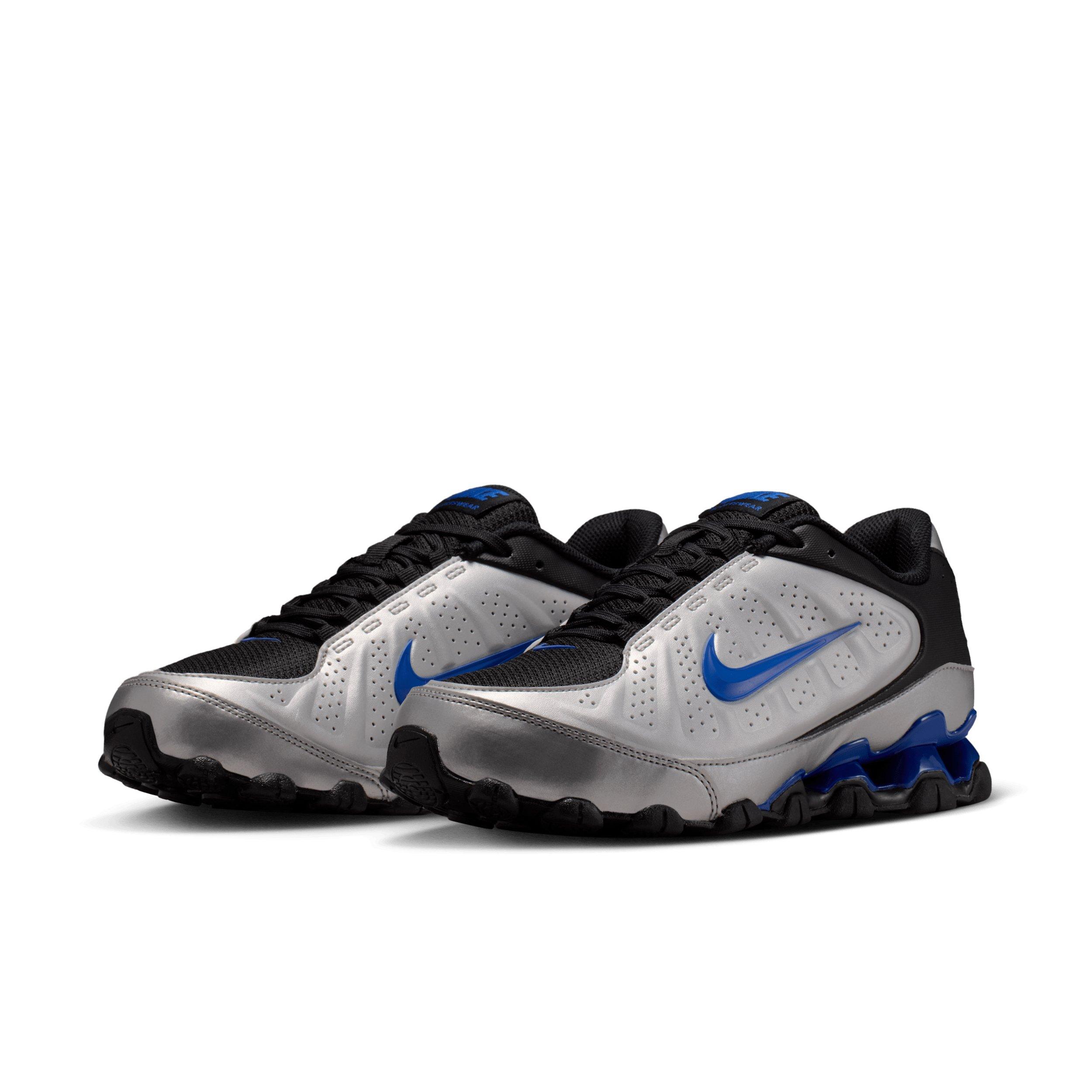 Nike Reax 8 SL "Metallic Silver/Black/Old Royal" Women's Shoe - SILVER/BLACK/ROYAL