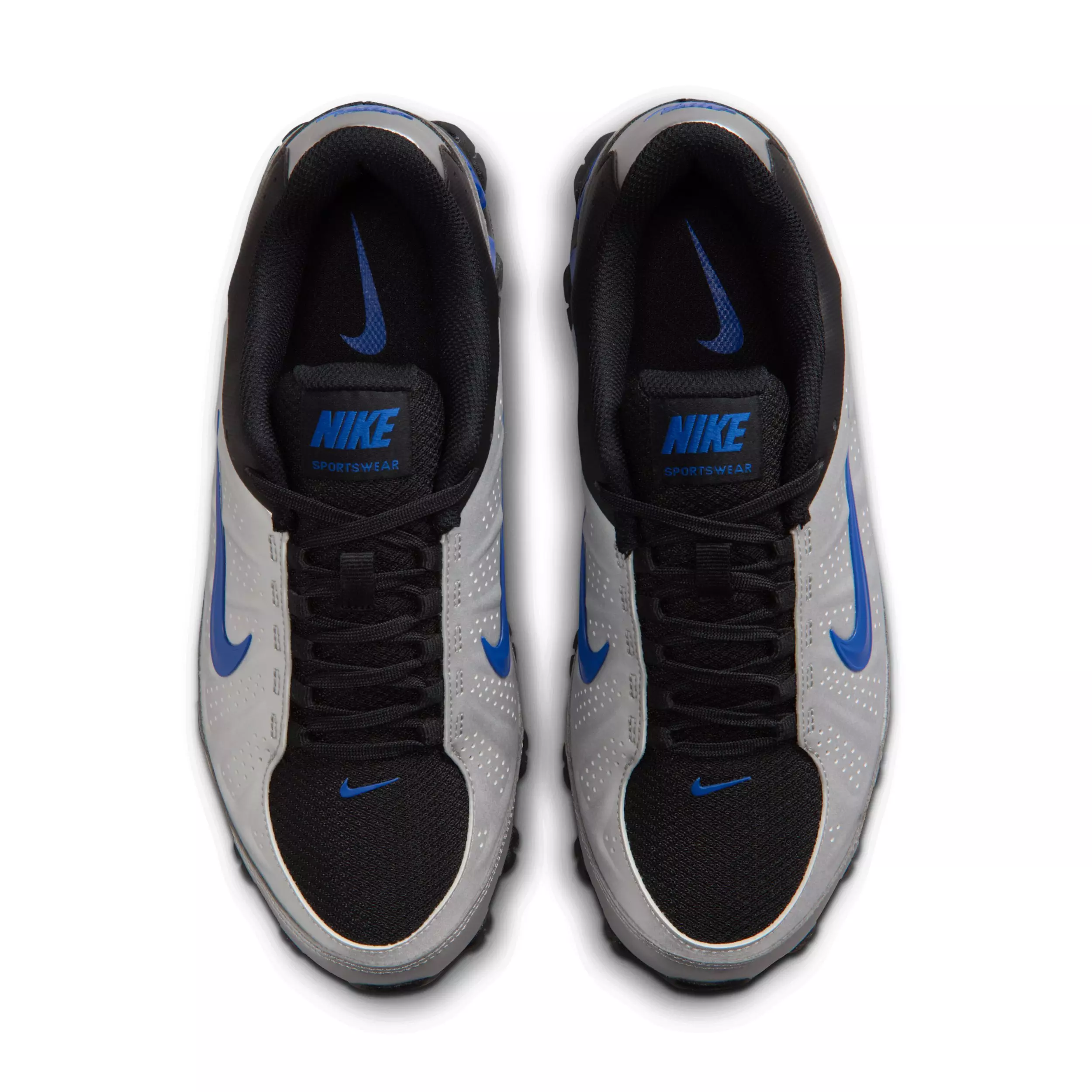 Nike Reax 8 SL "Metallic Silver/Black/Old Royal" Women's Shoe - SILVER/BLACK/ROYAL