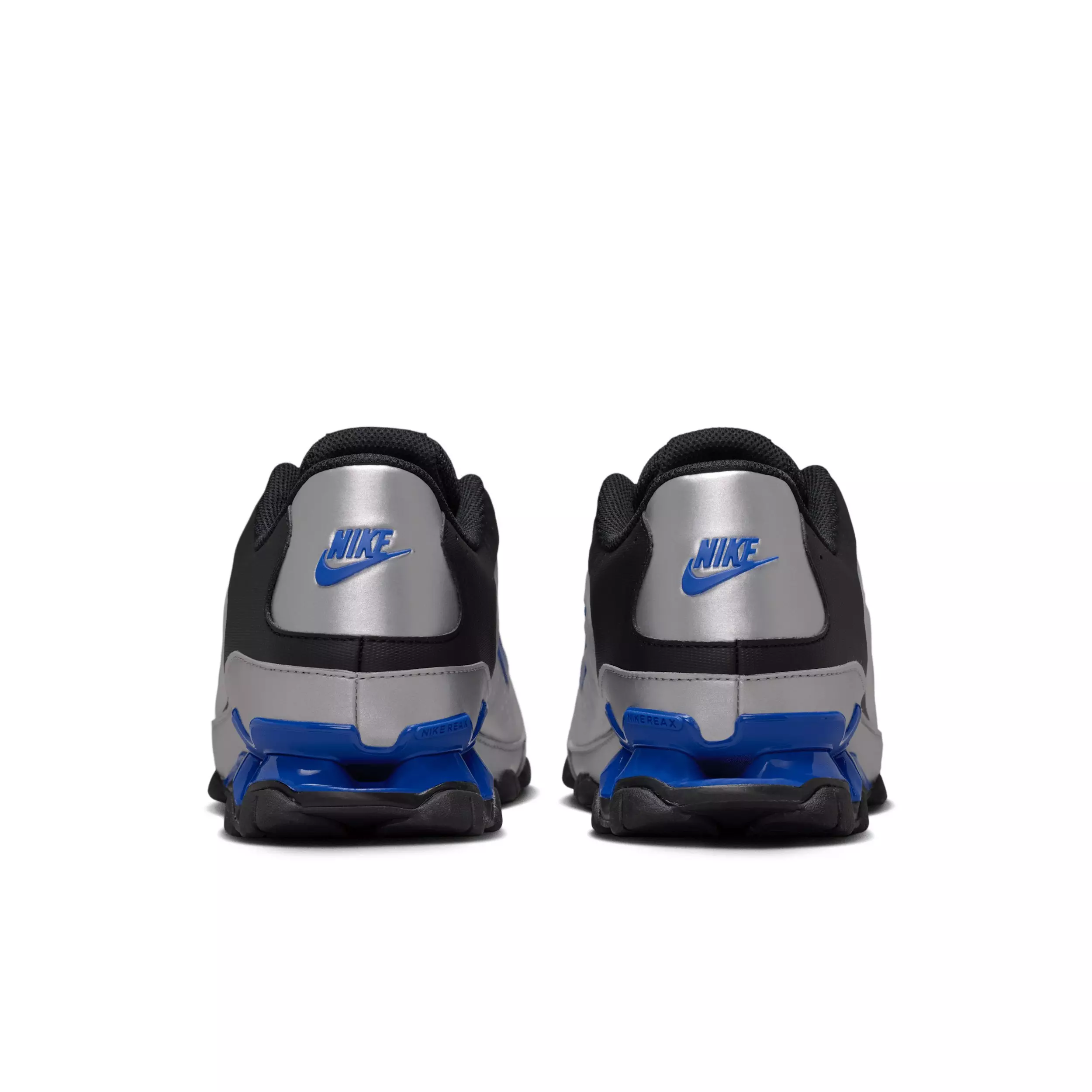Nike Reax 8 SL "Metallic Silver/Black/Old Royal" Women's Shoe - SILVER/BLACK/ROYAL