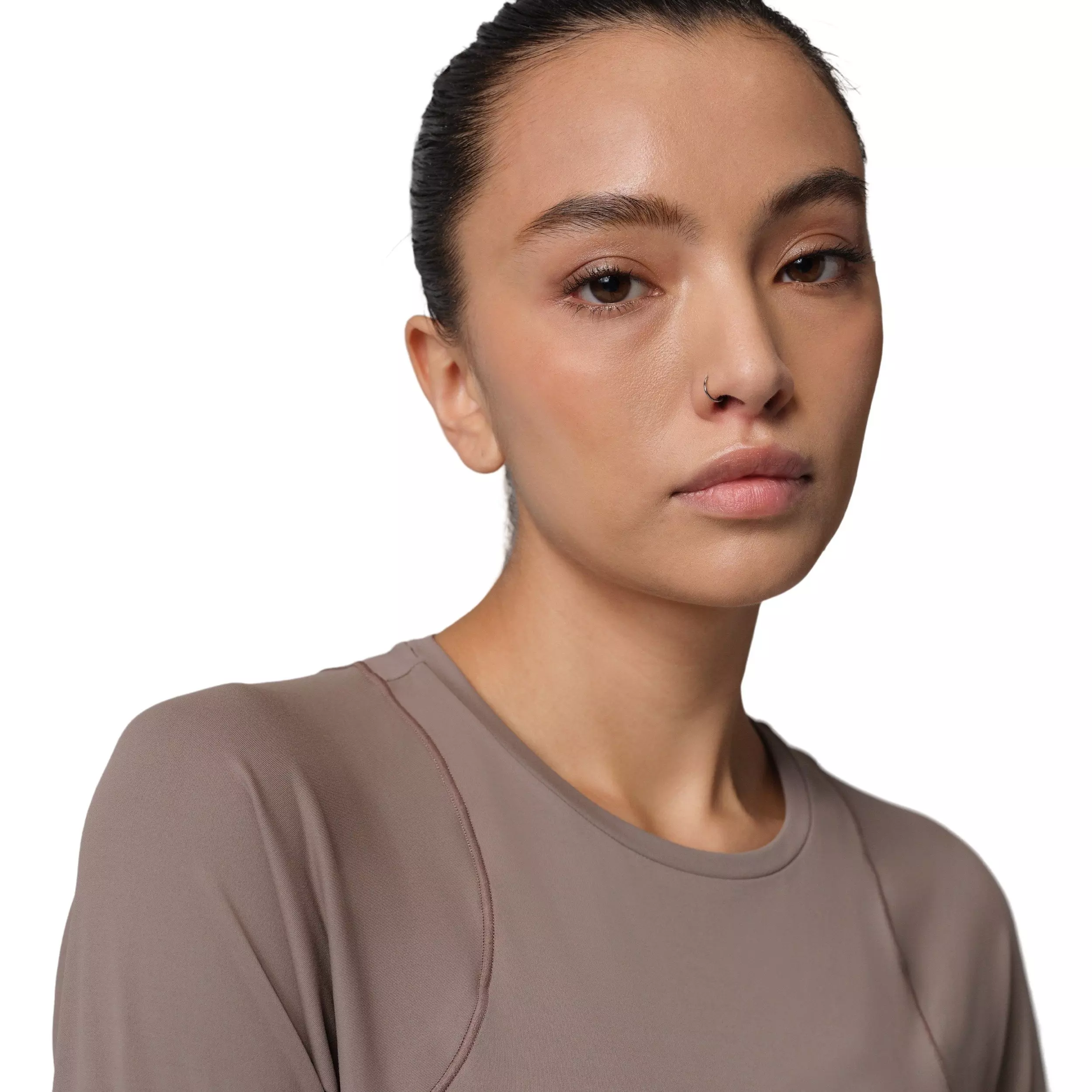 Jordan Women's Sport Flightweight Long-Sleeve Top -Grey - GREY