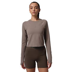 Jordan Women's Sport Flightweight Long-Sleeve Top -Grey
