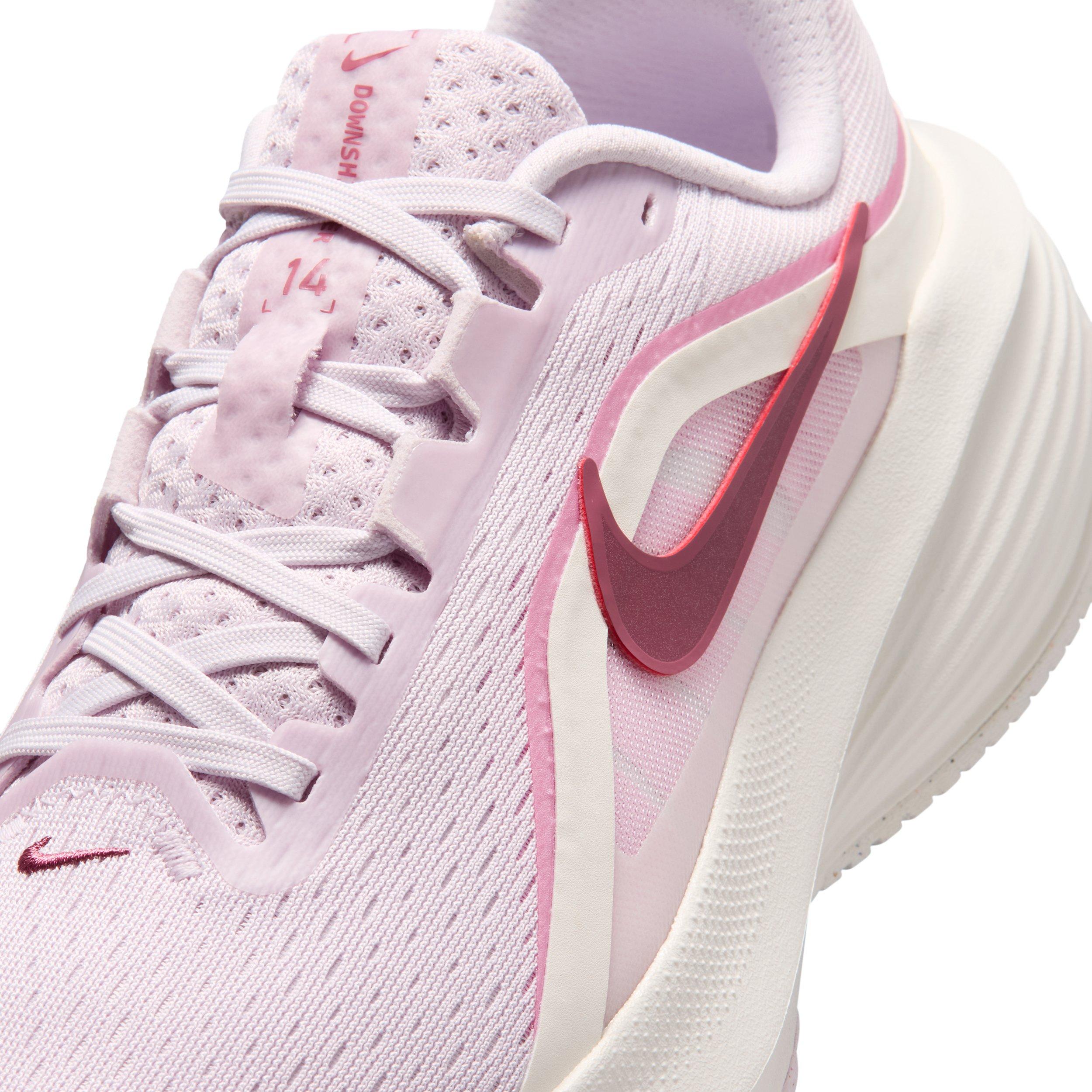 Nike Downshifter 14 "Bleached Lilac/Sail/Pink Rise/Pink Smoke" Women's Wide Running Shoe - LILAC/SAIL/PINK/PINK