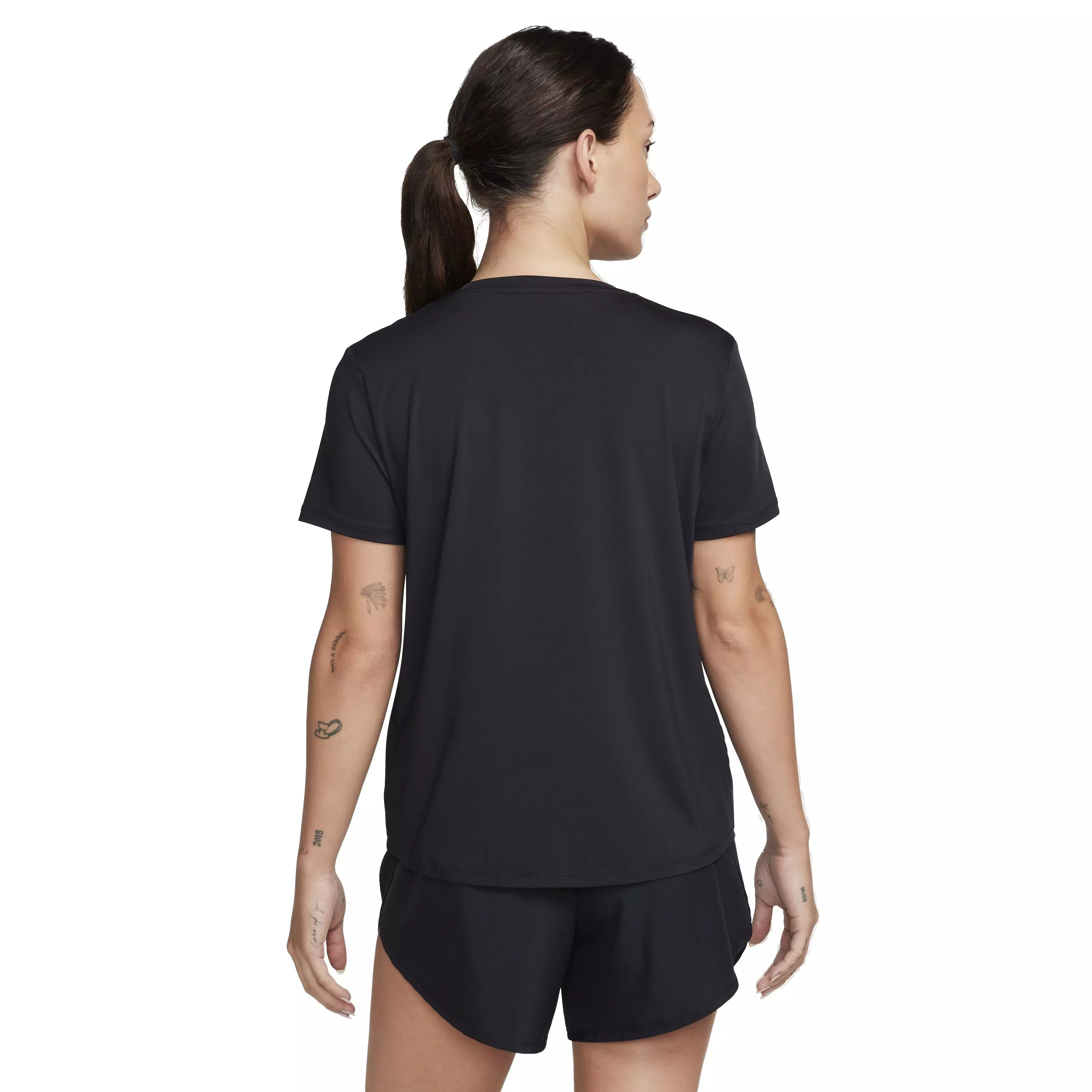 Nike Women's One Classic Dri-FIT Short Sleeve Top - BLACK
