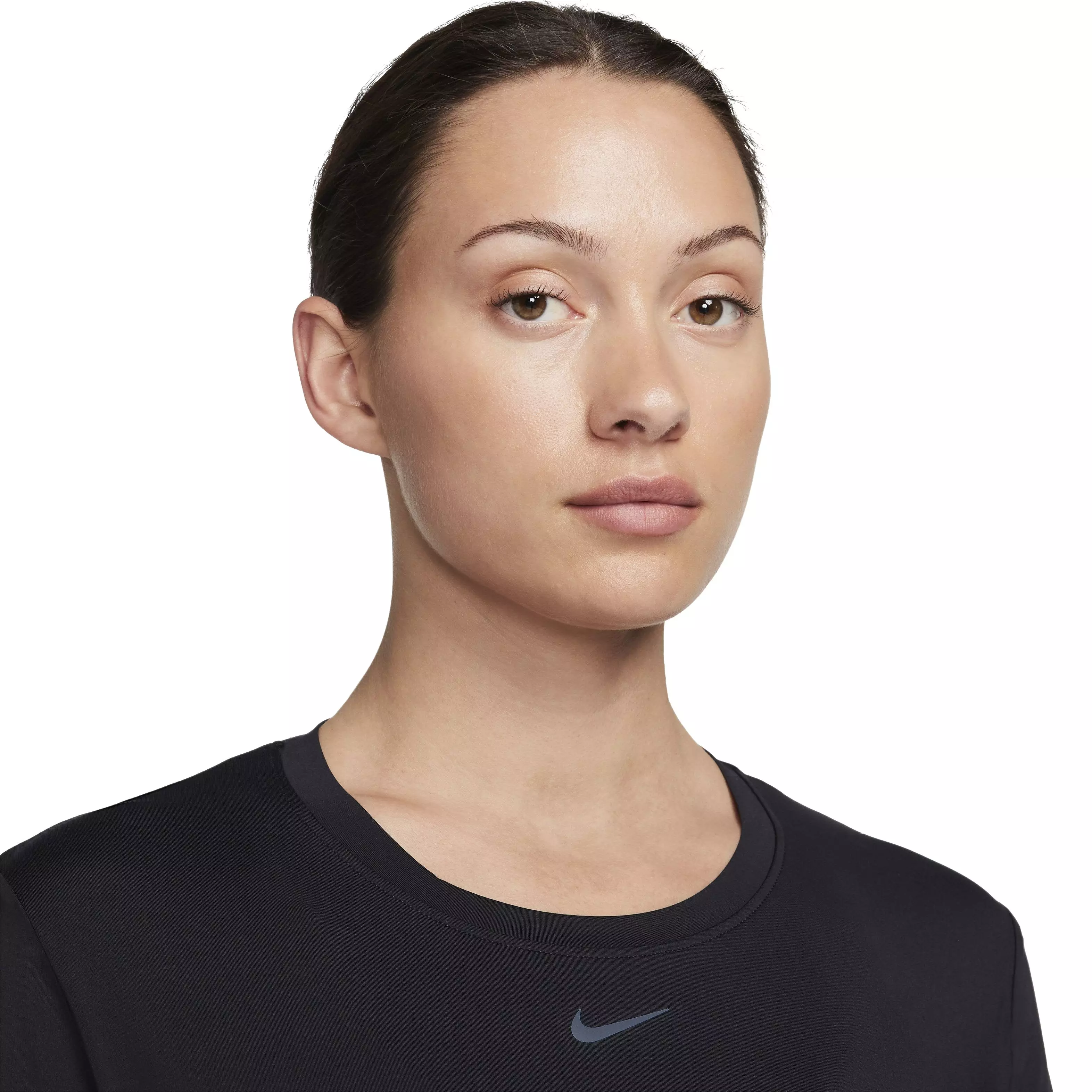 Nike Women's One Classic Dri-FIT Short Sleeve Top - BLACK