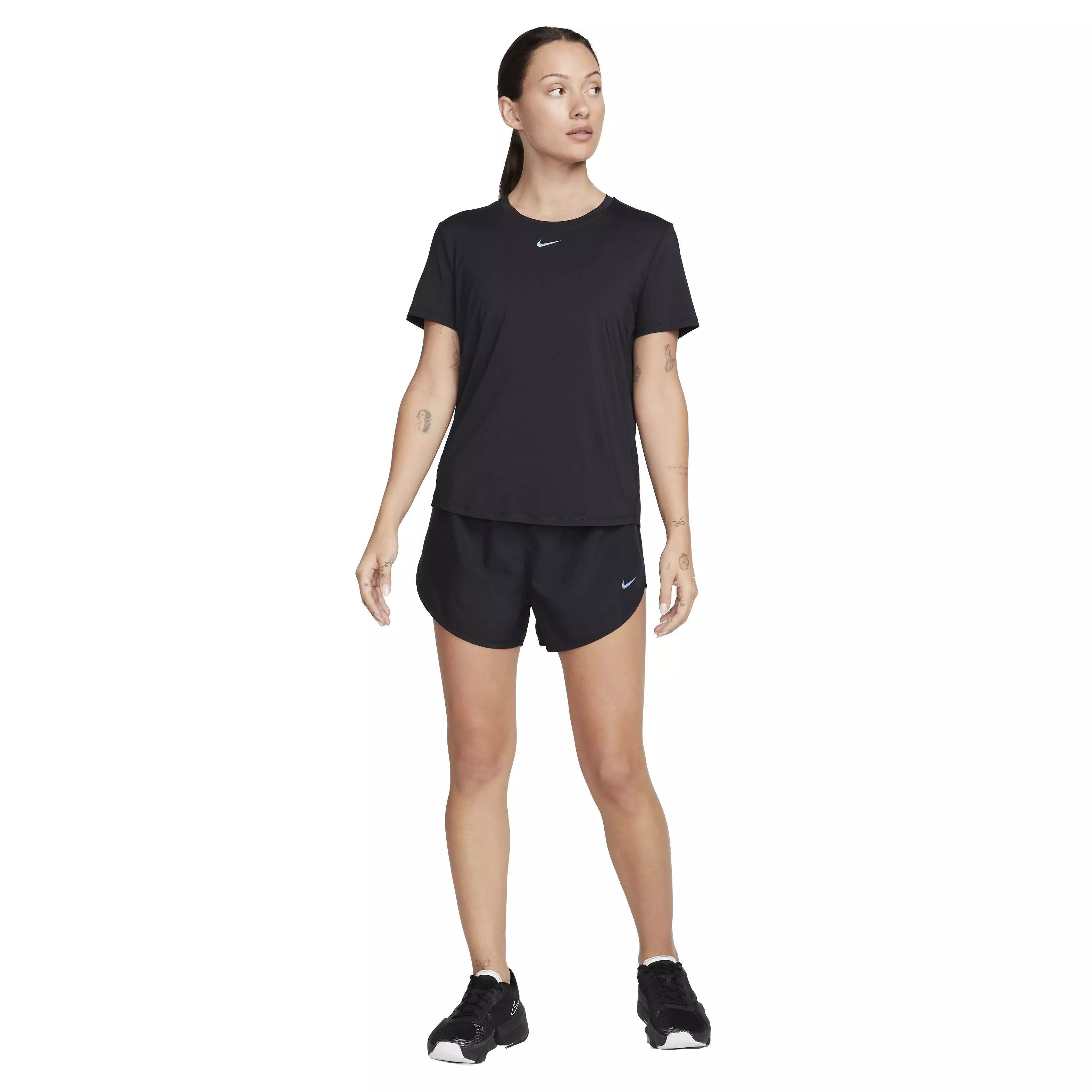 Nike Women's One Classic Dri-FIT Short Sleeve Top - BLACK