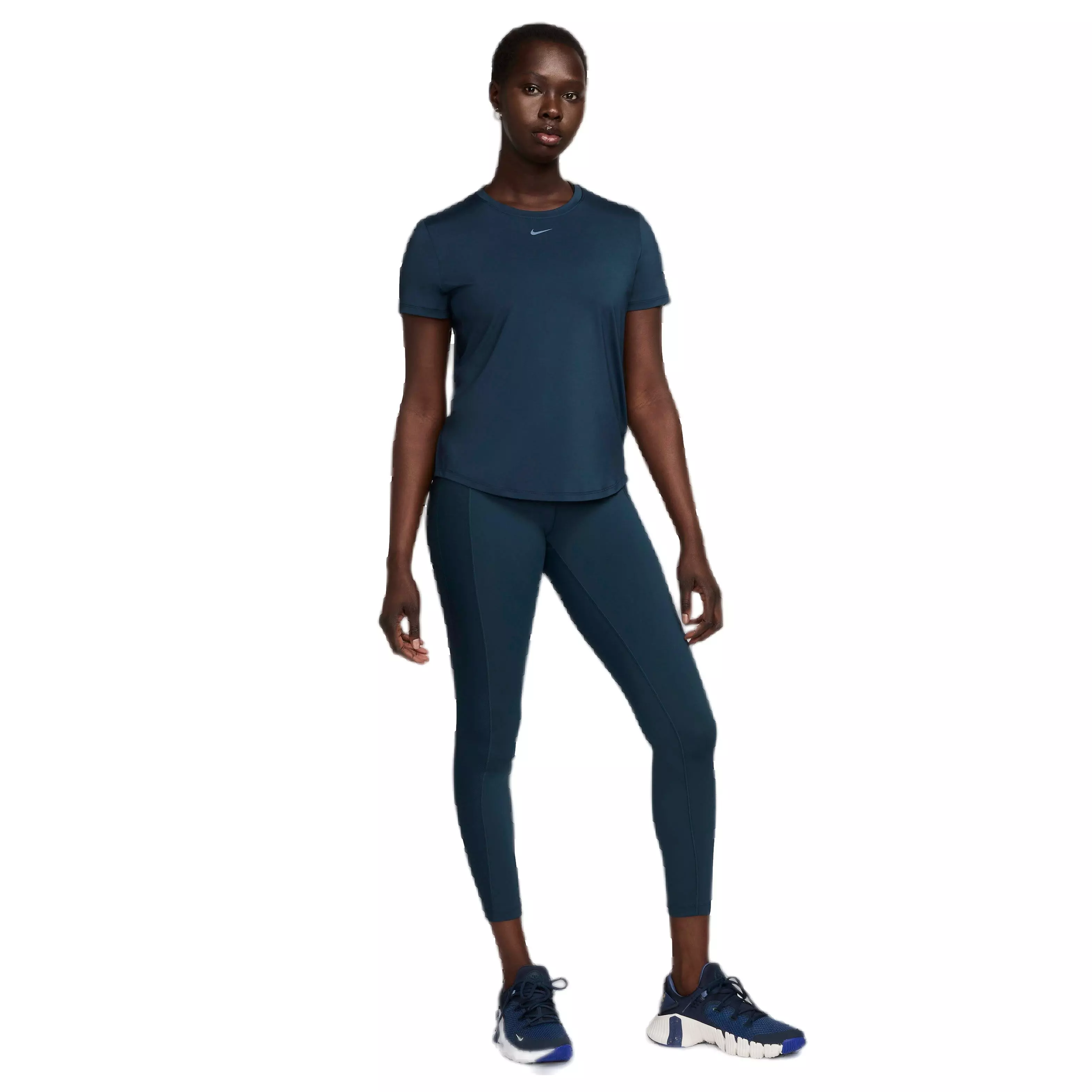 Nike Women's One Classic Dri-FIT Short Sleeve Top - NAVY