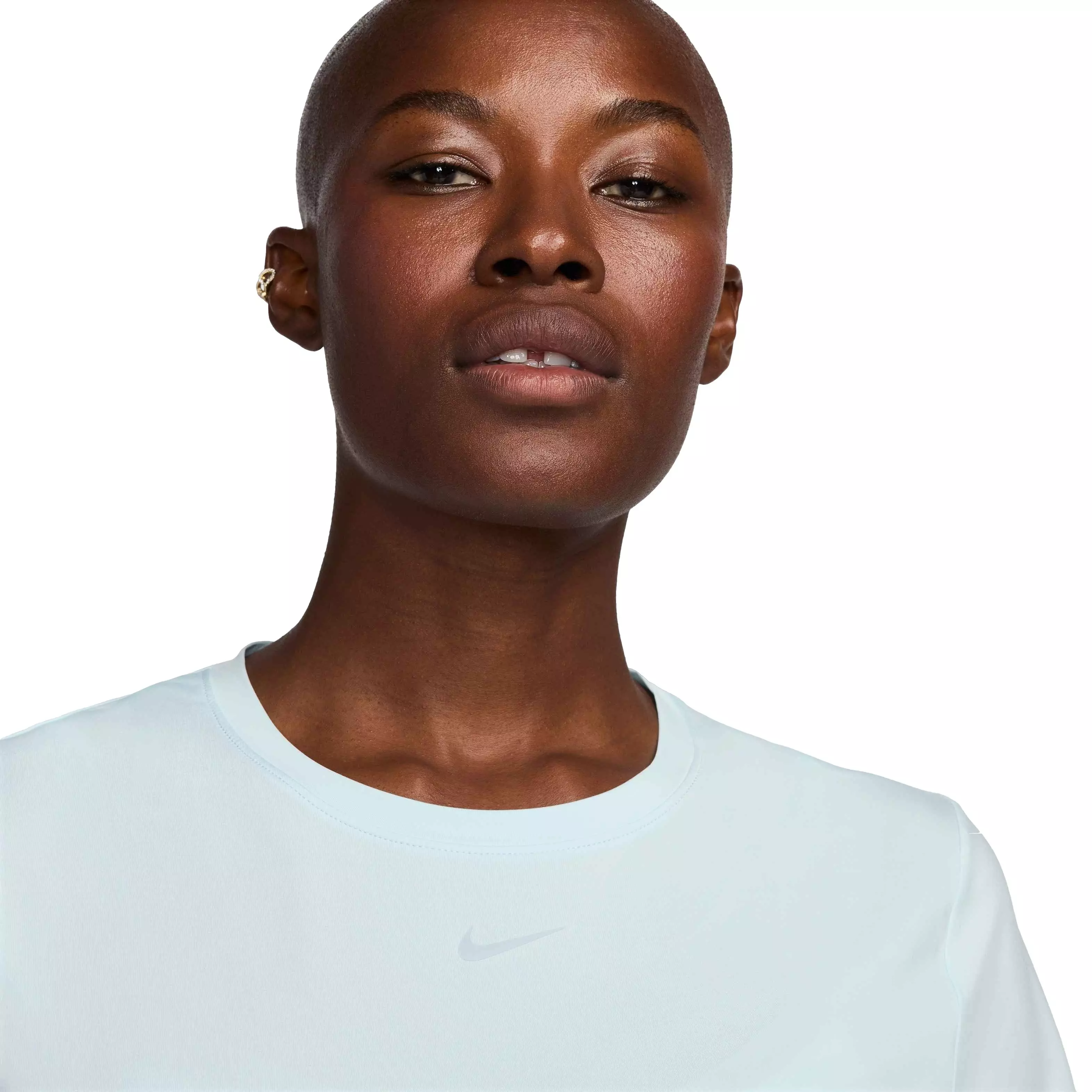 Nike Women's One Classic Dri-FIT Short Sleeve Top - BLUE