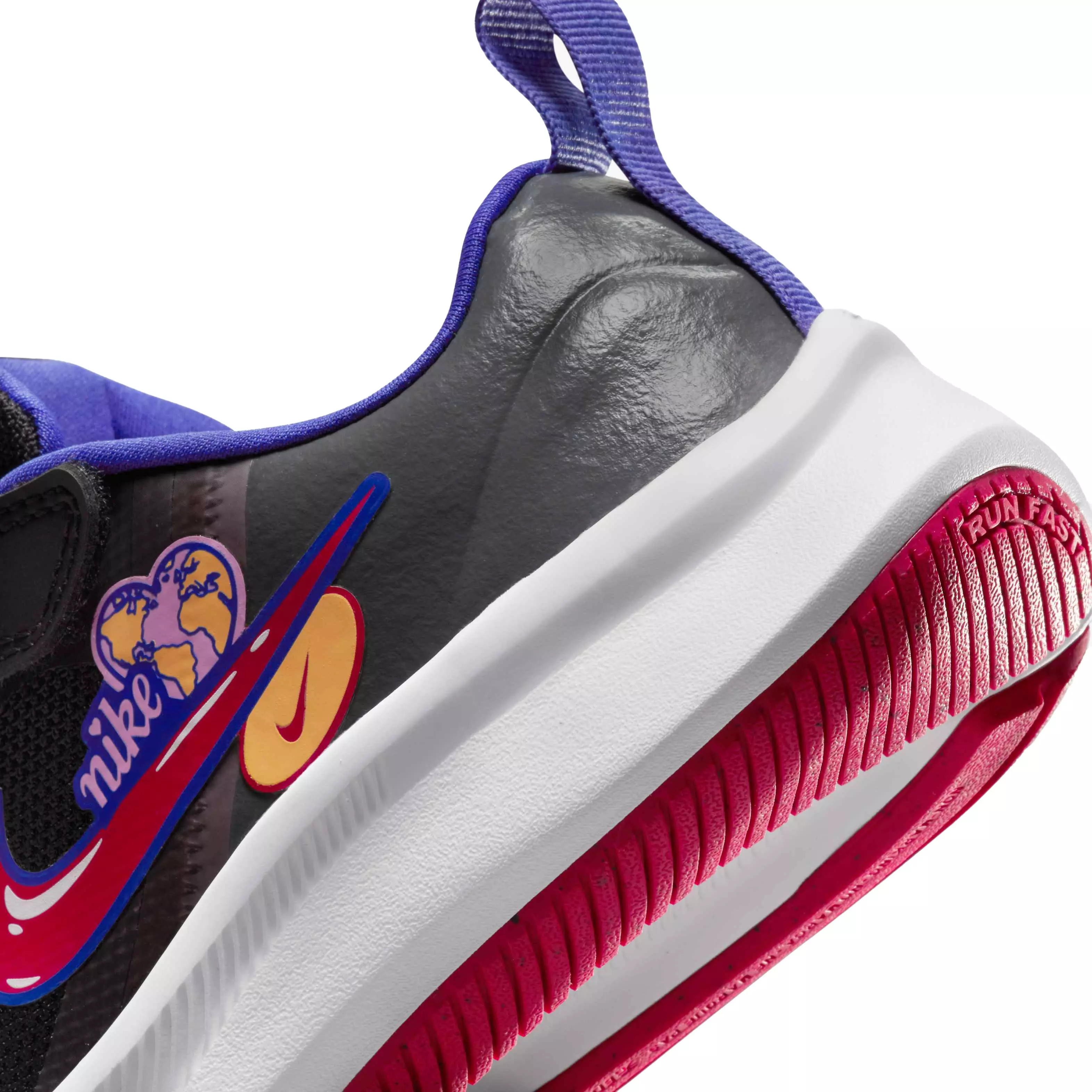 Nike Star Runner 3 SE "Black/Very Berry/Lapis/Pink Rise" Preschool Girls' Running Shoe - BLACK/BERRY/LAPIS/PINK