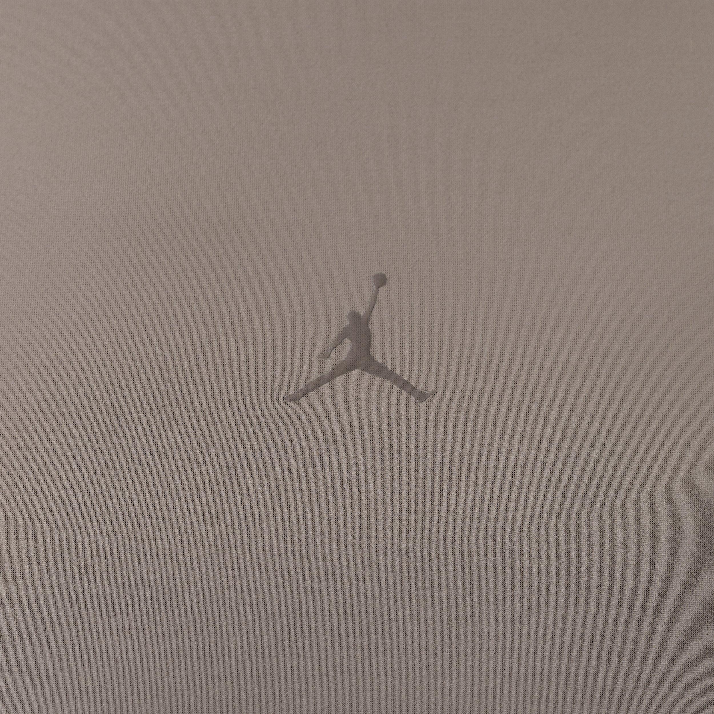 Jordan Women's Sport Flightweight Dri-FIT Short-Sleeve Top -Grey - GREY Thumbnail View 4