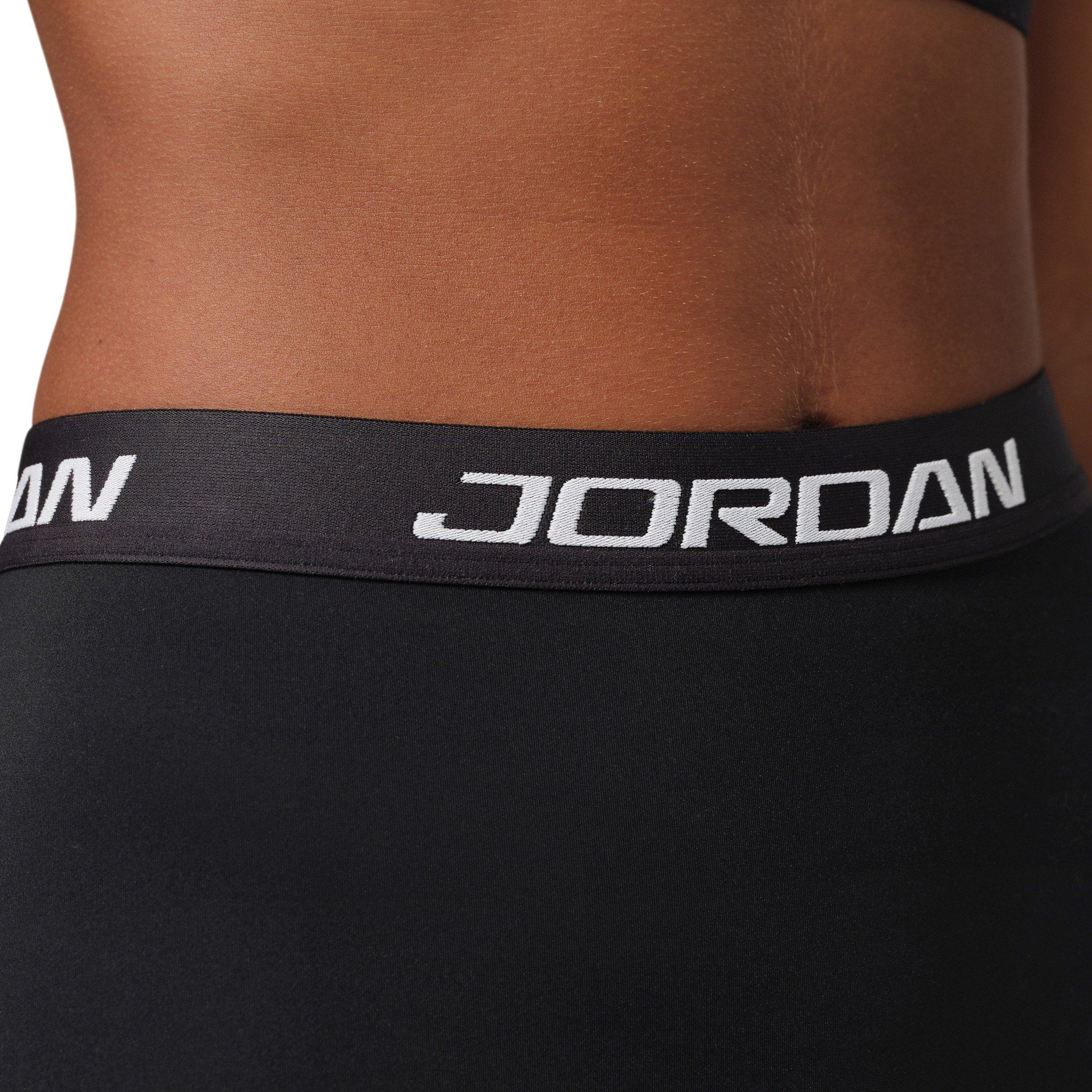 Jordan Women's Sport Essentials Dri-FIT High-Waisted 5" Shorts - Black - BLACK Thumbnail View 3