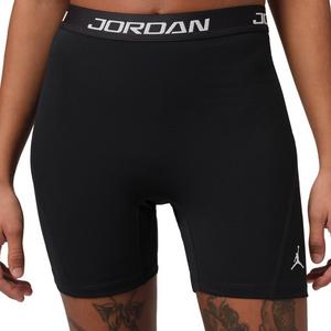 Jordan Women's Sport Essentials Dri-FIT High-Waisted 5" Shorts -Black