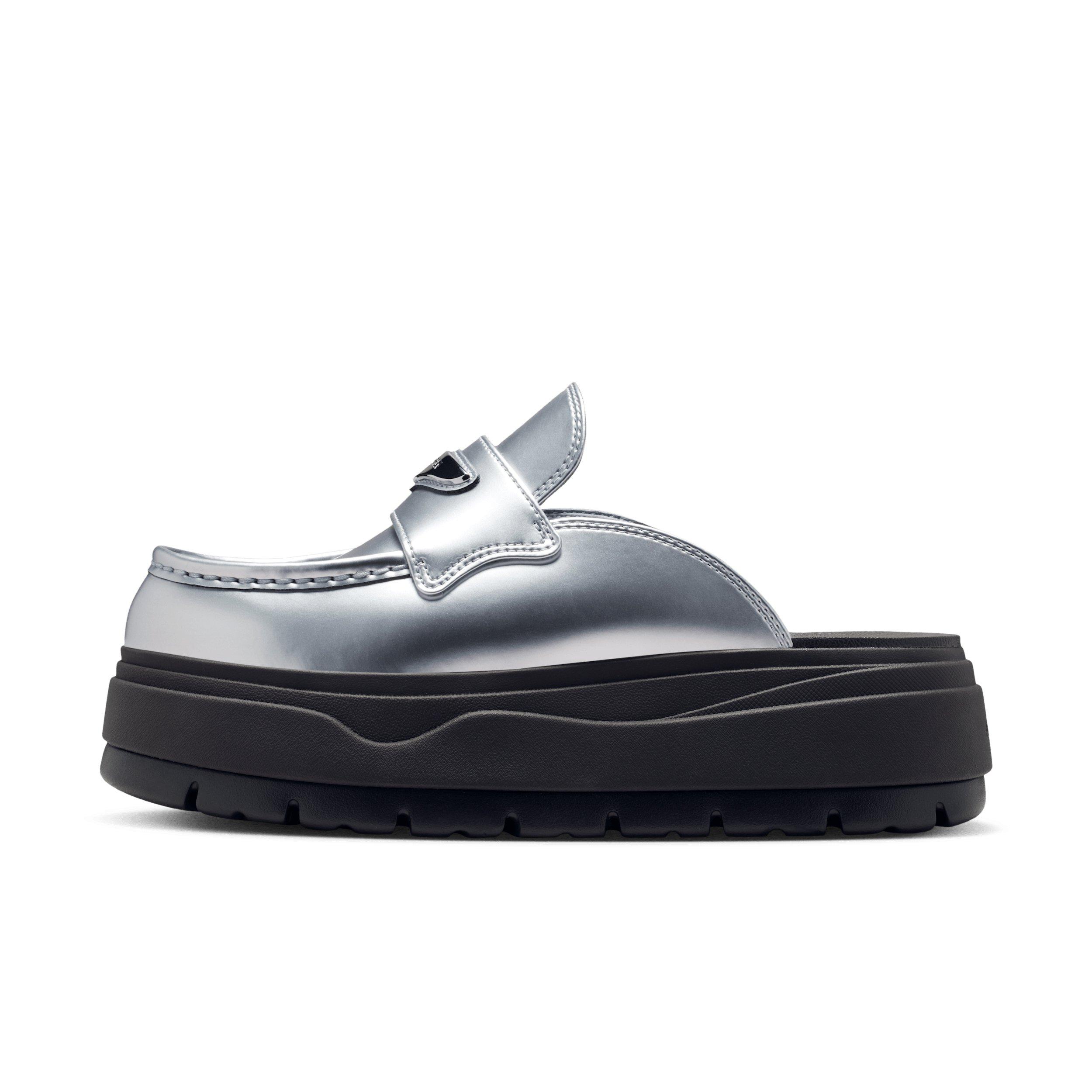 Jordan Air Mule SE "Metallic Silver/Shadow Brown/Wolf Grey/Metallic Silver" Women's Shoe - SILVER/BROWN/GREY/SILVER