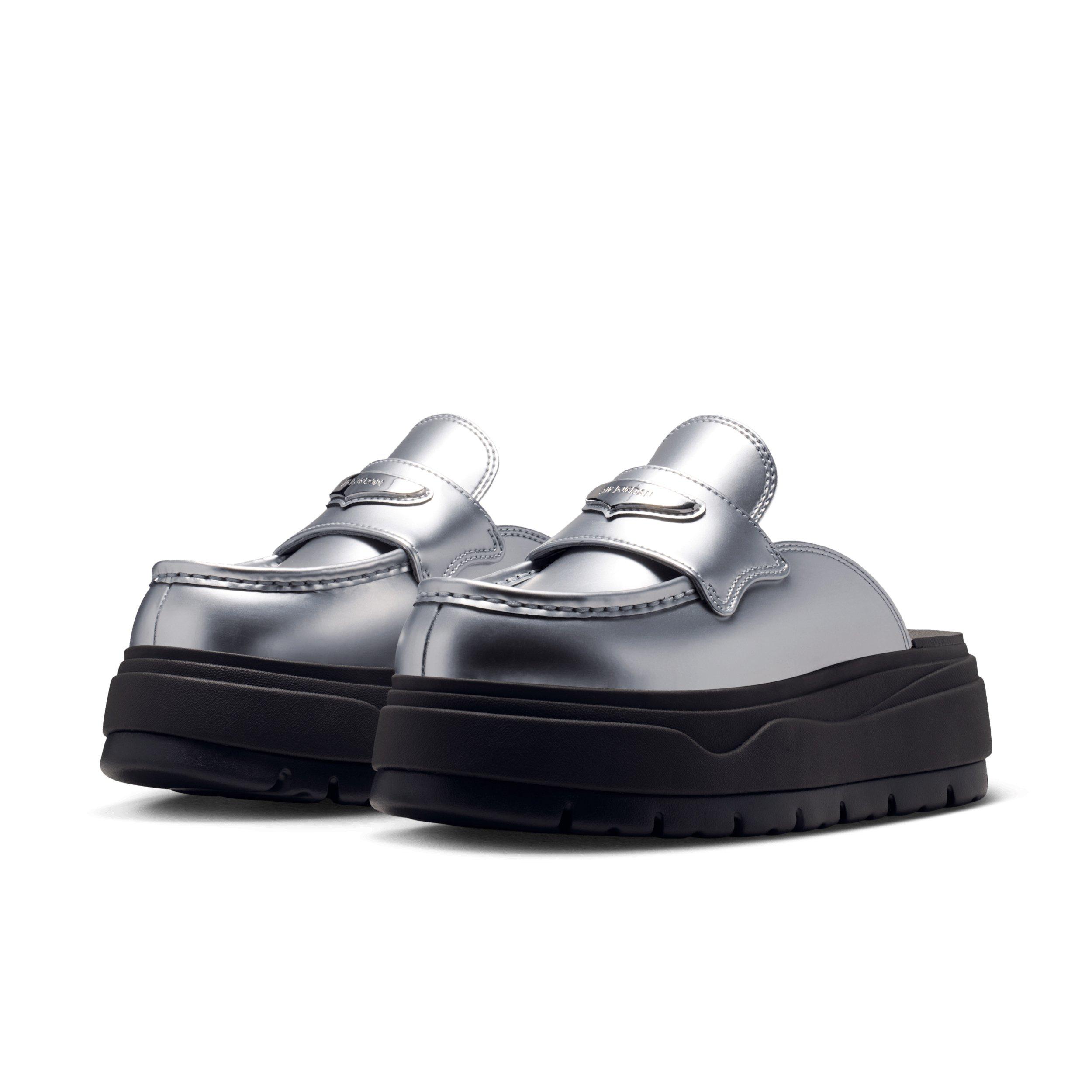 Jordan Air Mule SE "Metallic Silver/Shadow Brown/Wolf Grey/Metallic Silver" Women's Shoe - SILVER/BROWN/GREY/SILVER