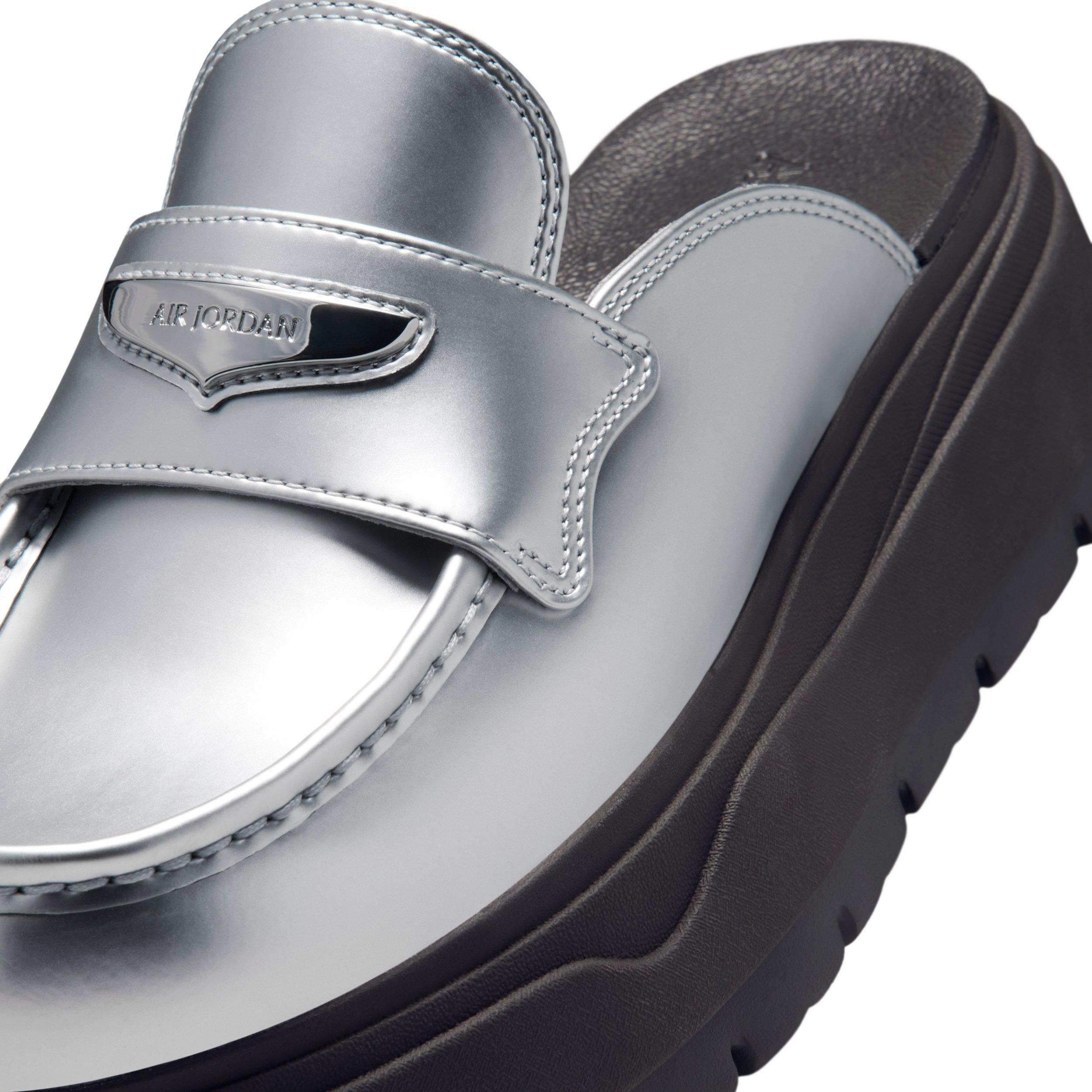 Jordan Air Mule SE "Metallic Silver/Shadow Brown/Wolf Grey/Metallic Silver" Women's Shoe - SILVER/BROWN/GREY/SILVER
