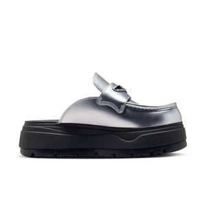 Jordan Air Mule SE "Metallic Silver/Shadow Brown/Wolf Grey/Metallic Silver" Women's Shoe - SILVER/BROWN/GREY/SILVER