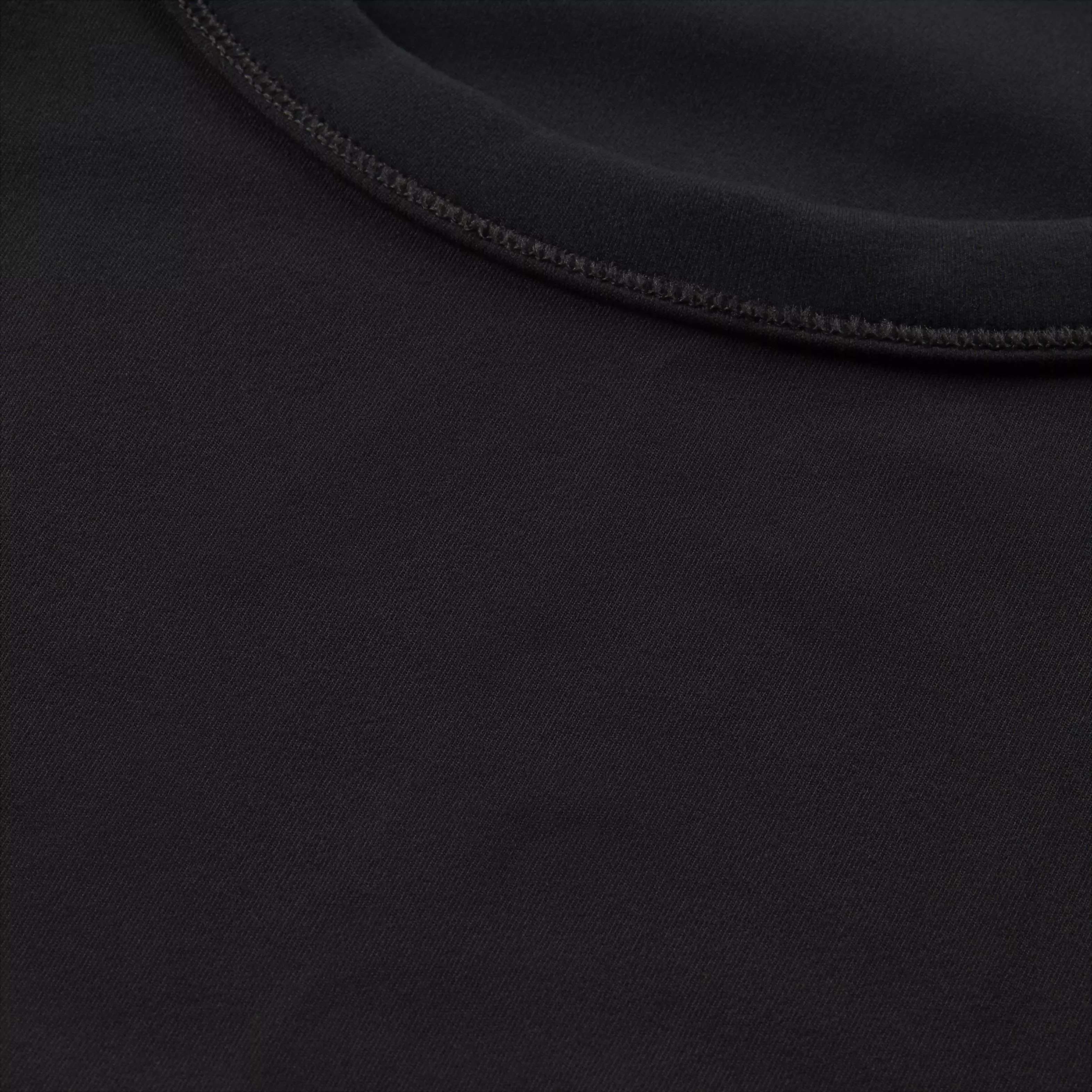 Nike Women's One Fitted Dri-FIT Short Sleeve Cropped Top - BLACK