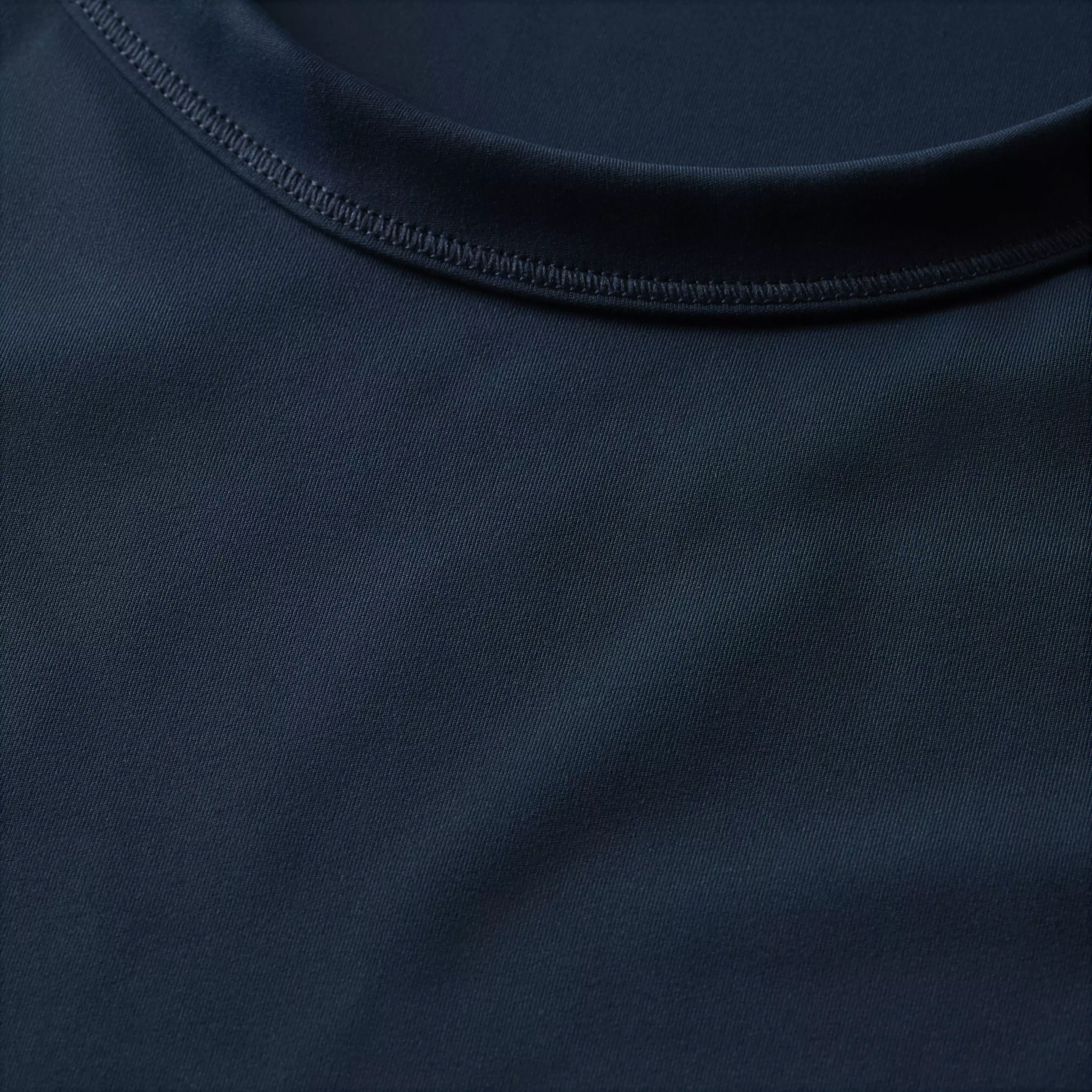 Nike Women's One Fitted Dri-FIT Short Sleeve Cropped Top - DARK BLUE