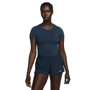 Nike Women's One Fitted Dri-FIT Short Sleeve Cropped Top