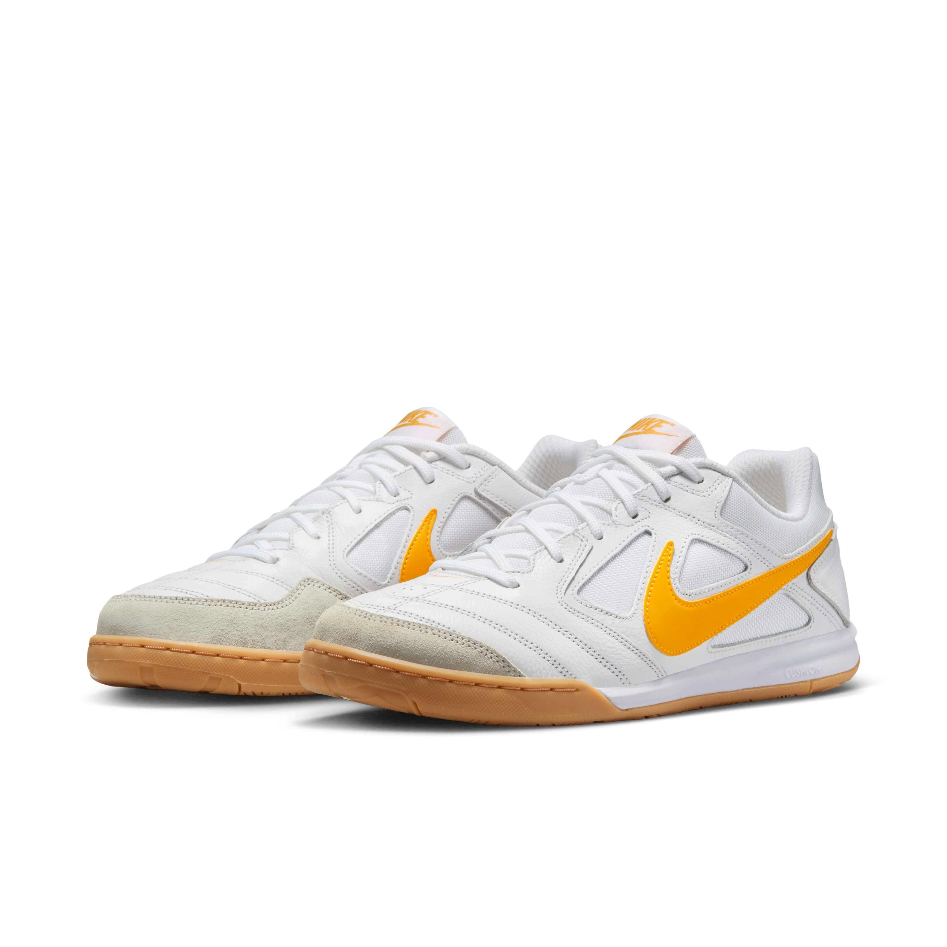Nike Gato "White/Gum Yellow/University Gold" Men's Shoe - WHITE/GUM/GOLD Thumbnail View 3