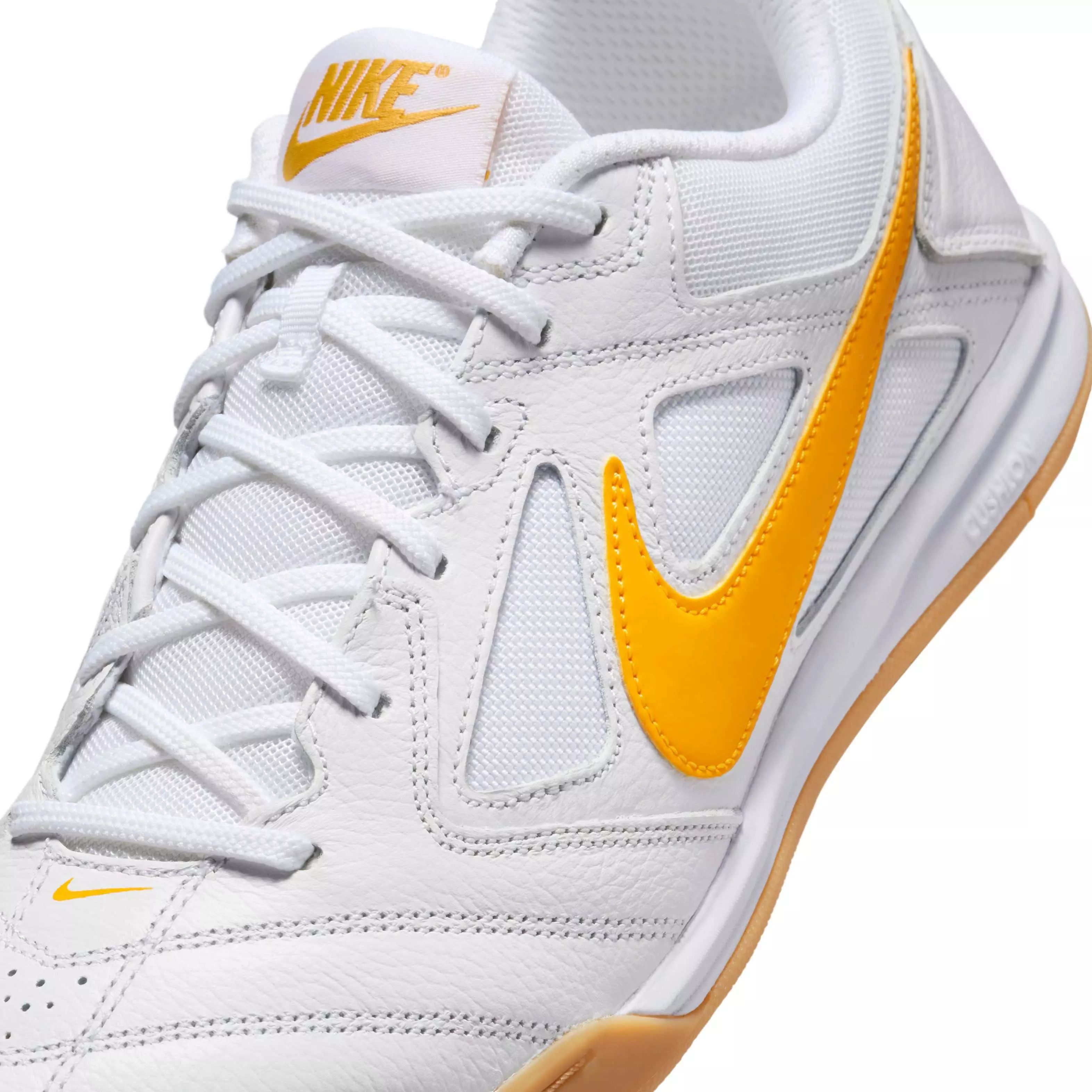 Nike Gato "White/Gum Yellow/University Gold" Men's Shoe - WHITE/GUM/GOLD