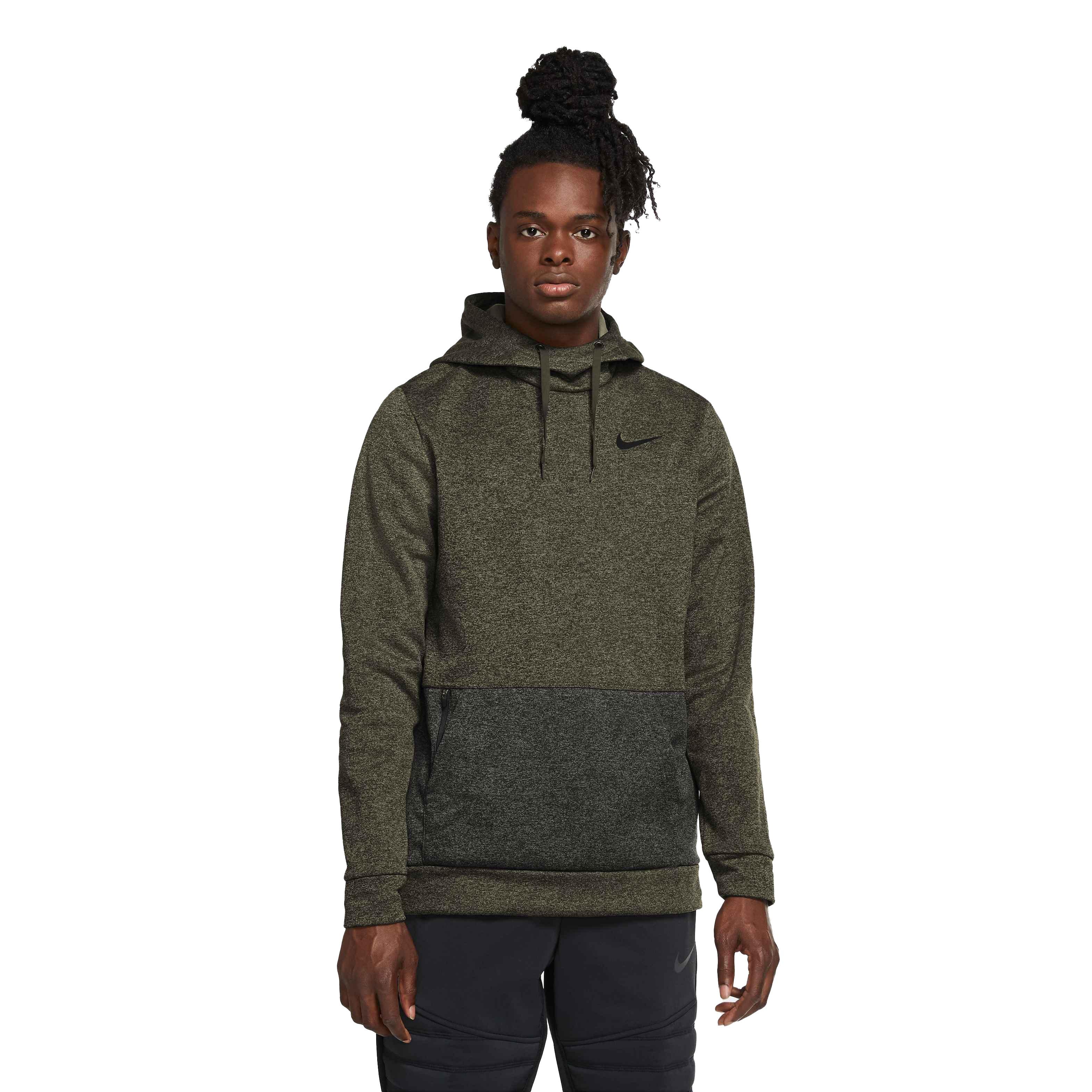 Nike olive sale pullover