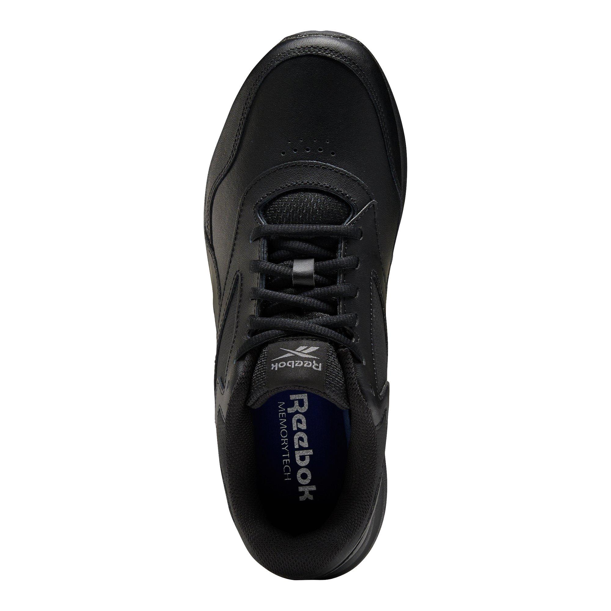 Reebok Walk Ultra 7.0 DMX MAX Wide "Black" Women's Walking Shoe - BLACK/GREY Thumbnail View 6