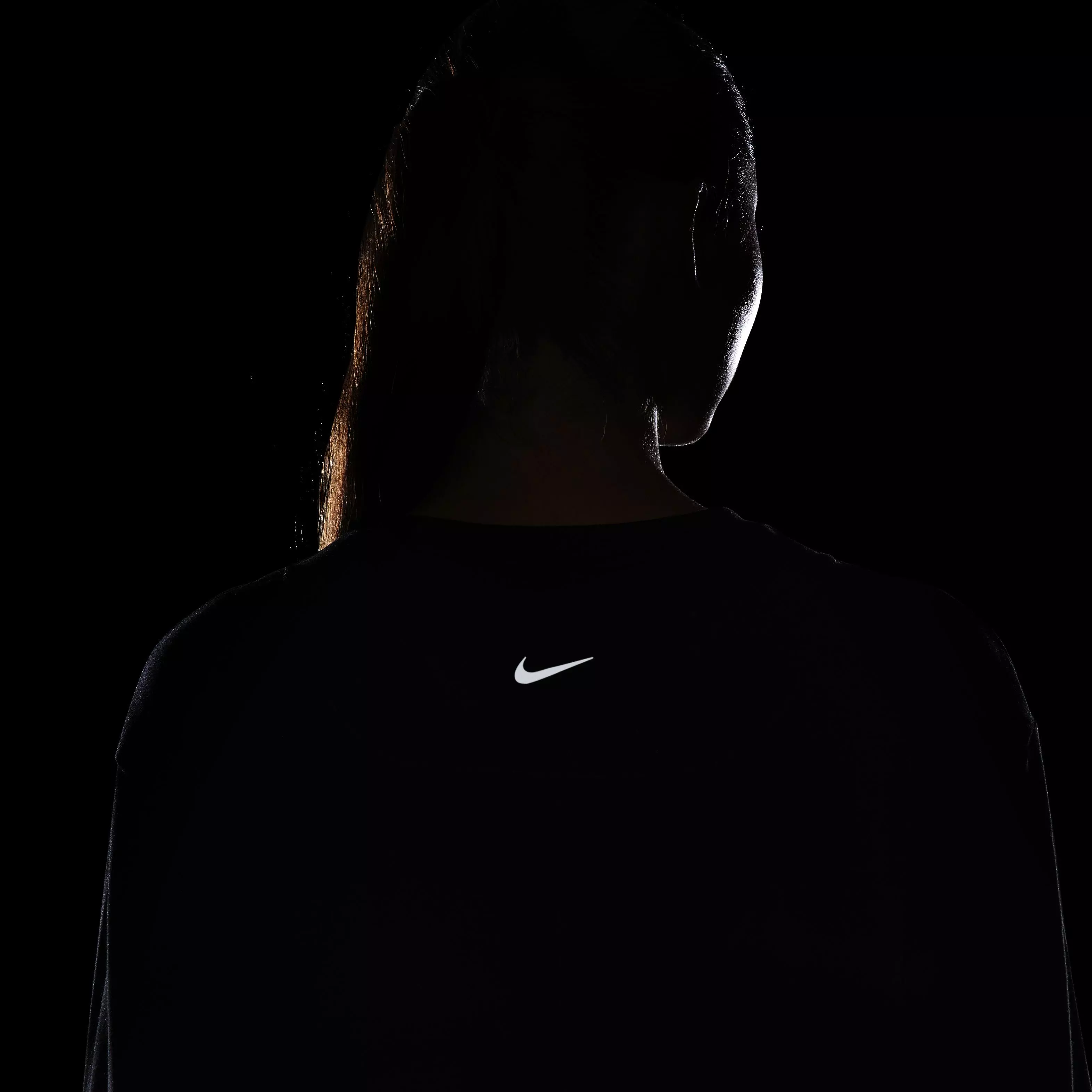 Nike Women's One Relaxed Dri-FIT Long Sleeve Top - BLACK