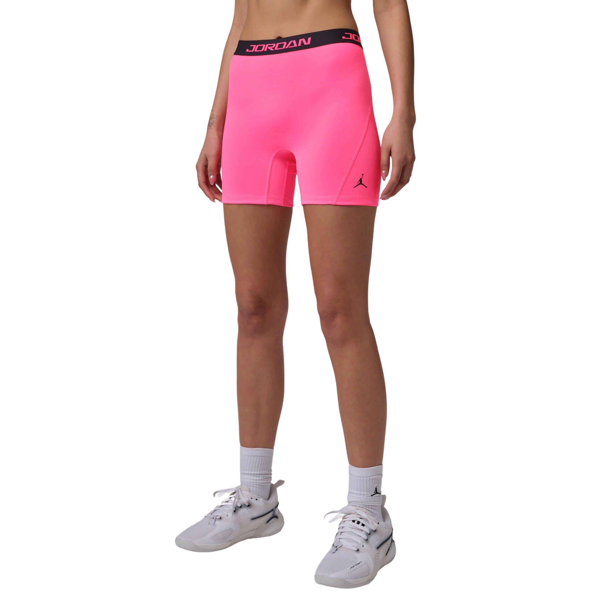Jordan Women's Sport Essentials Dri-FIT High-Waisted 5" Shorts - Pink - PINK
