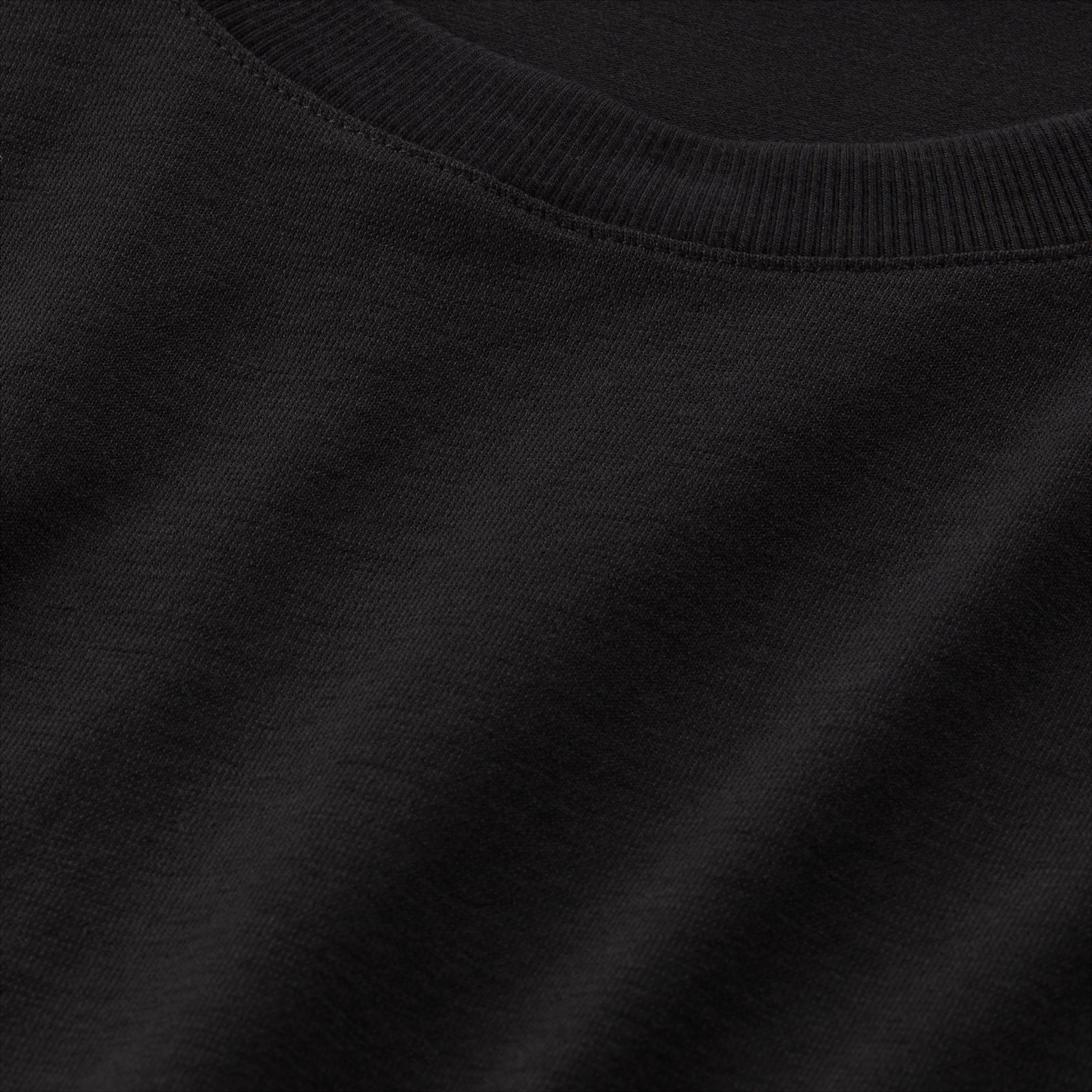 Nike Women's One Relaxed Dri-FIT Short Sleeve Top - BLACK Thumbnail View 8