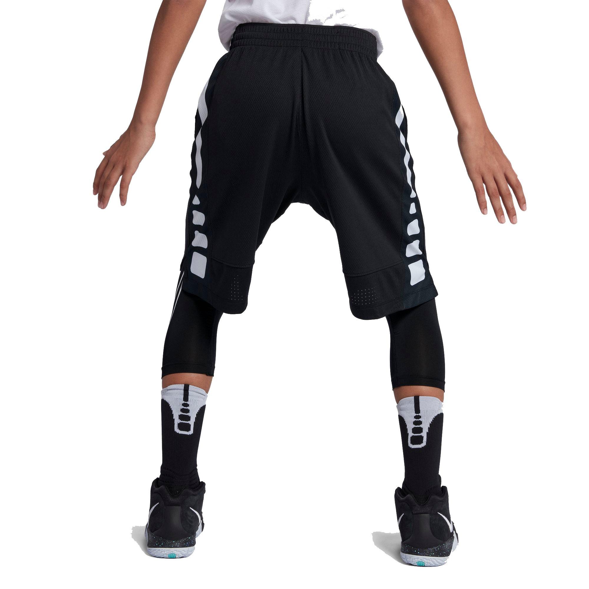 nike elite stripe basketball shorts youth